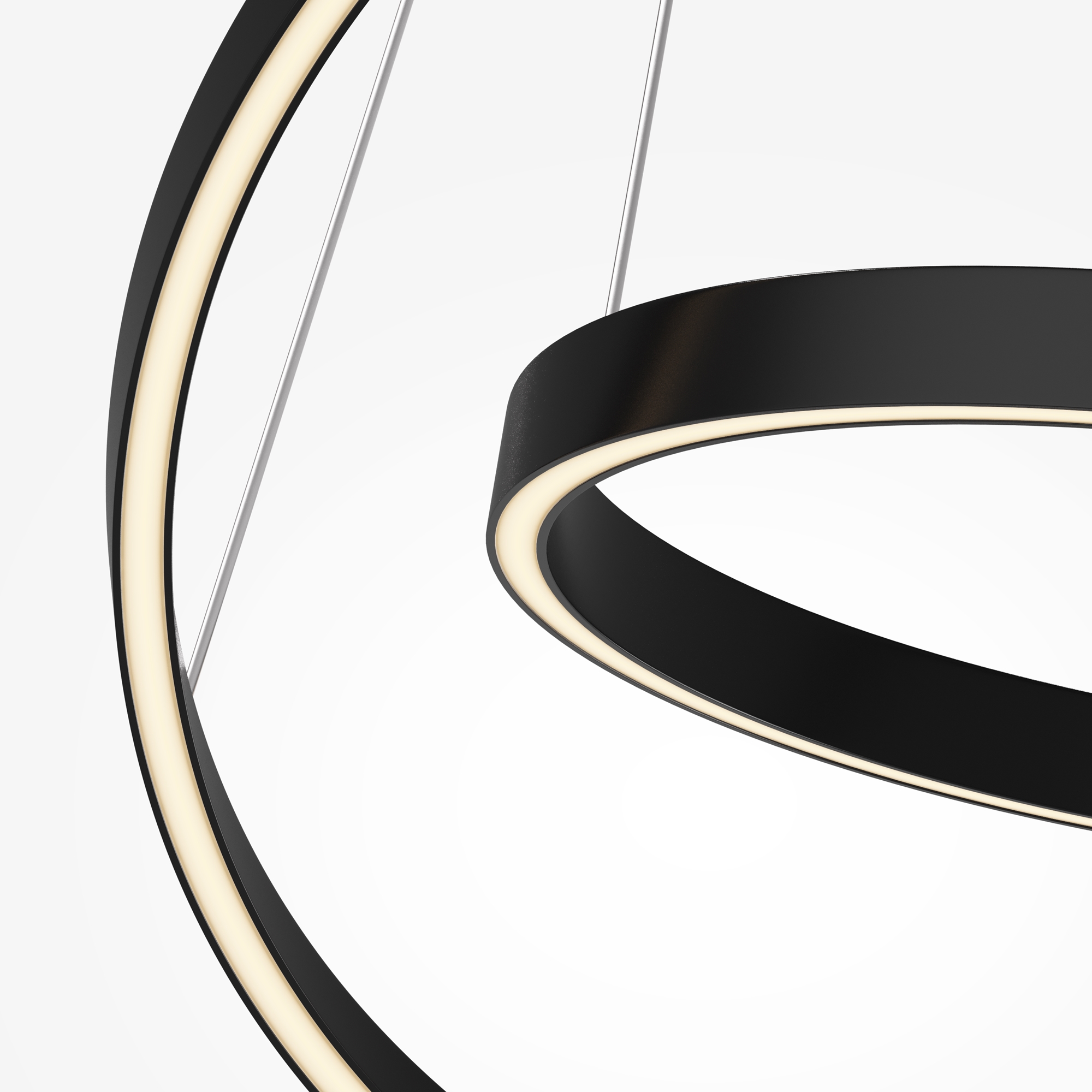 Подвесной светильник Rim 3000-4000К 57Вт Подвесной светильник Maytoni MOD058PL-L55BK — изображение 3