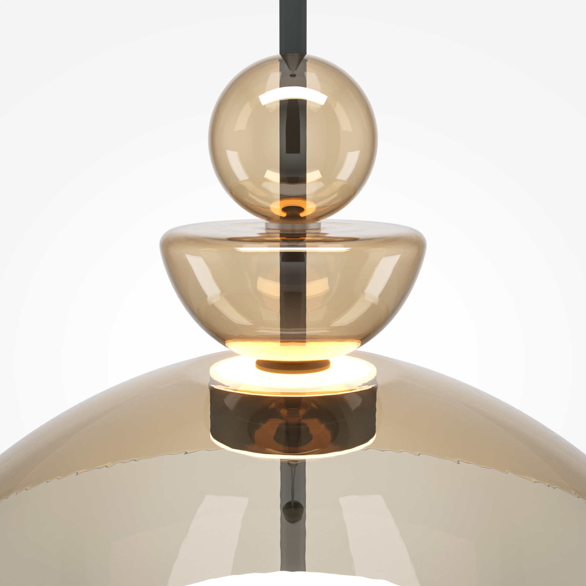 Подвесной светильник Bangkok 3000К 12Вт Подвесной светильник Maytoni MOD185PL-L12CG3K3 — изображение 4