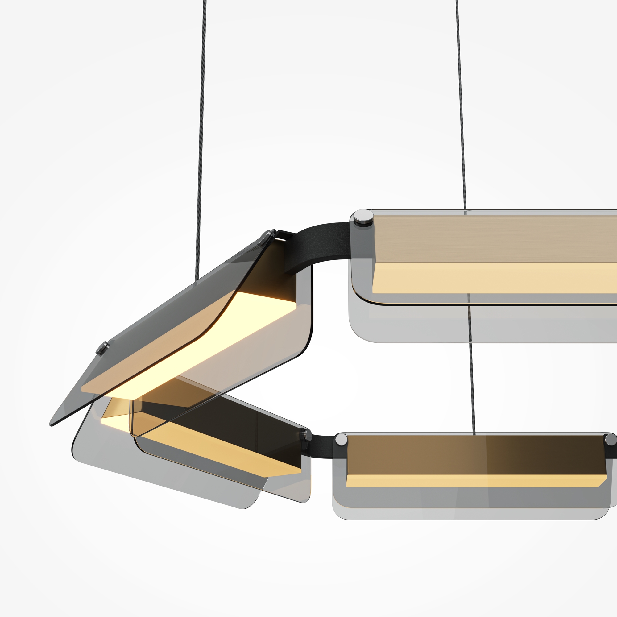 Подвесной светильник Flat 3000К 40Вт Подвесной светильник Maytoni MOD296PL-L40BS3K — изображение 2