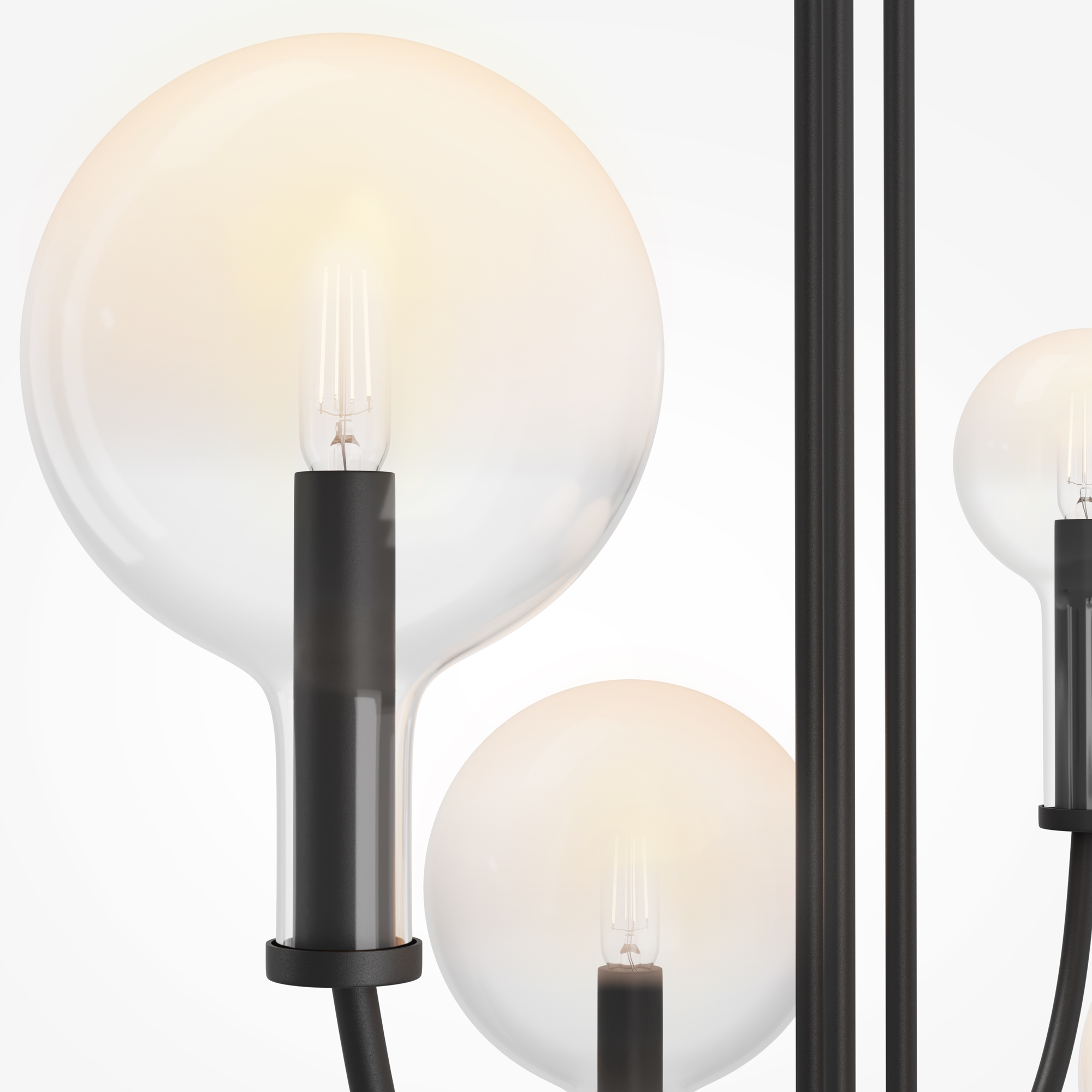 Подвесной светильник Status E14х6 Подвесной светильник Maytoni MOD333PL-06B — изображение 4