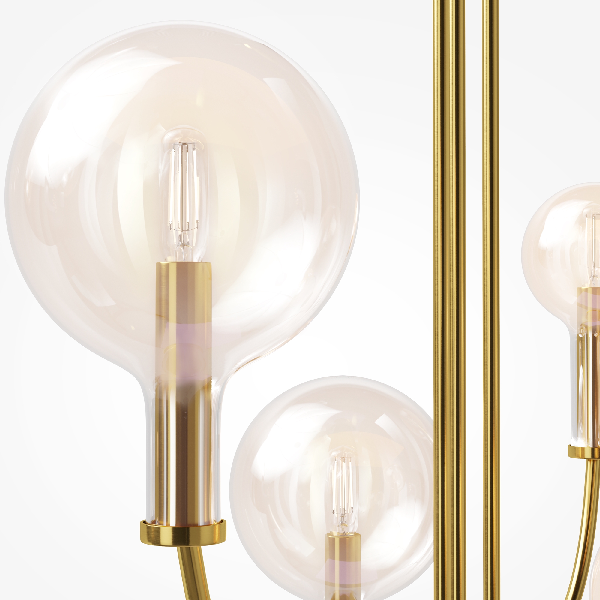 Подвесной светильник Status E14х6 Подвесной светильник Maytoni MOD333PL-06BS — изображение 4