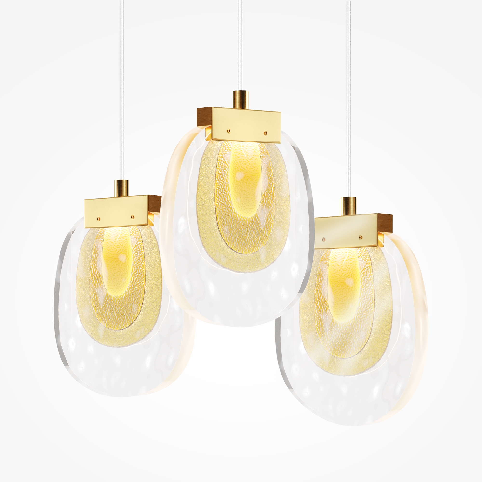 Подвесной светильник Biology 3000К 30Вт Подвесной светильник Maytoni MOD367PL-L30BBSK — изображение 3