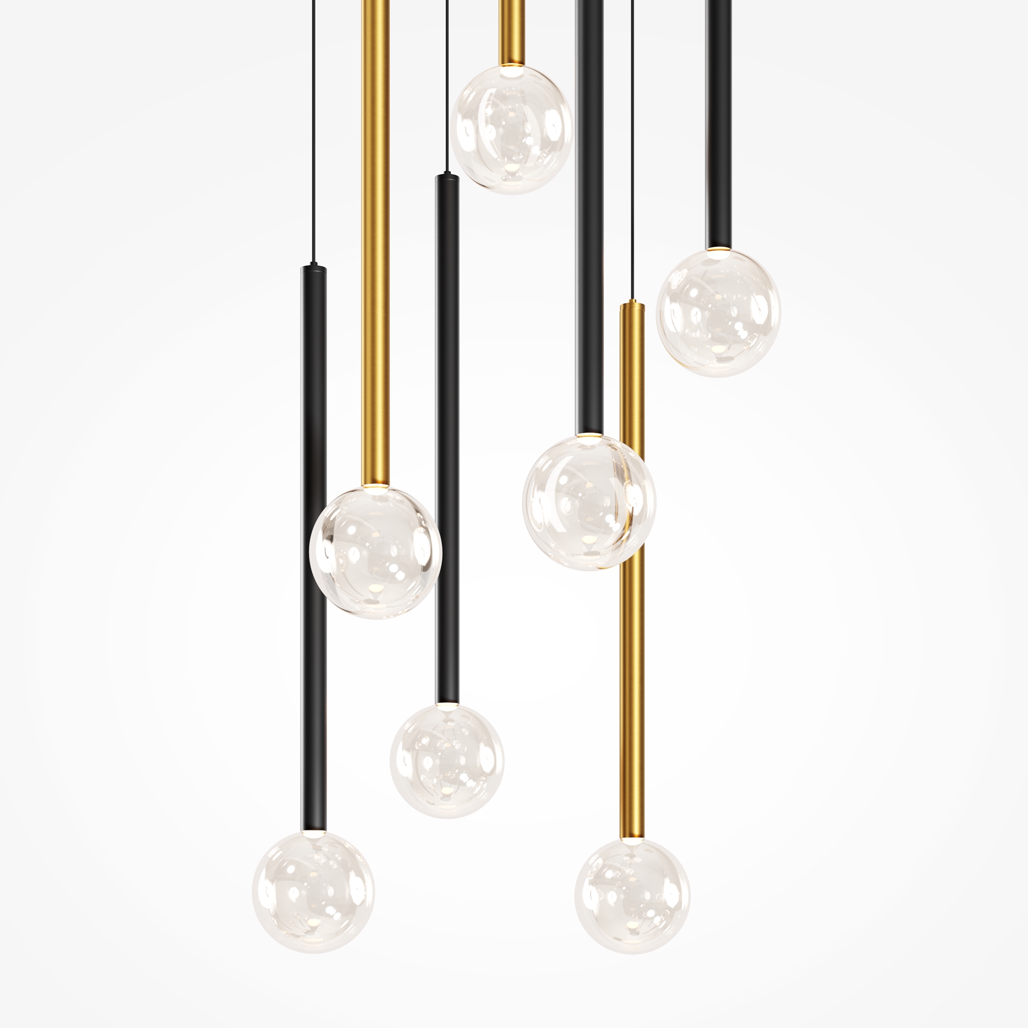 Подвесной светильник Bubble dream 3000К 23Вт Подвесной светильник Maytoni MOD383PL-L20BBS3K — изображение 4