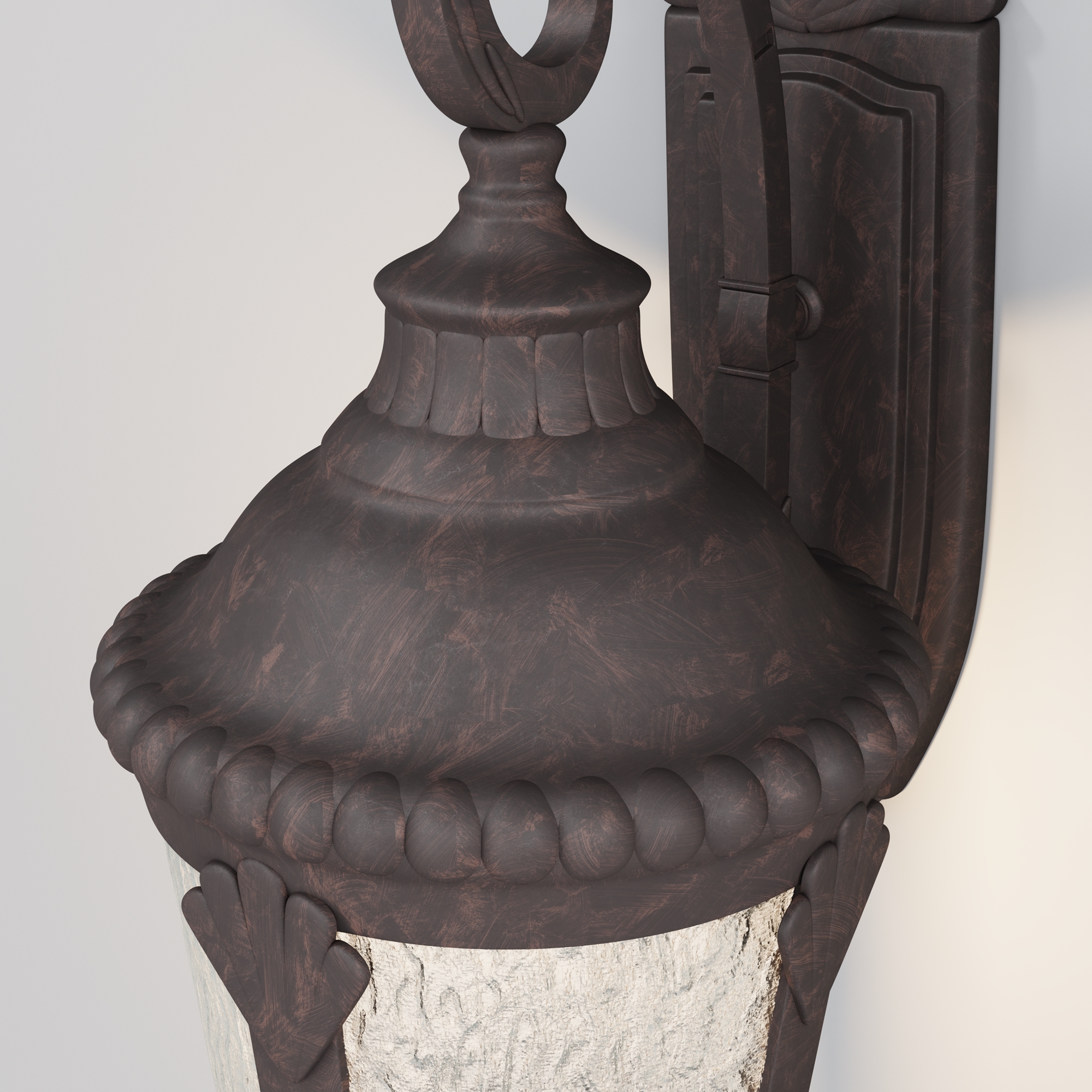 Настенный светильник (бра) Goiri E27х1 60Вт IP 44 Уличный настенный светильник Outdoor O029WL-01BZ — изображение 2