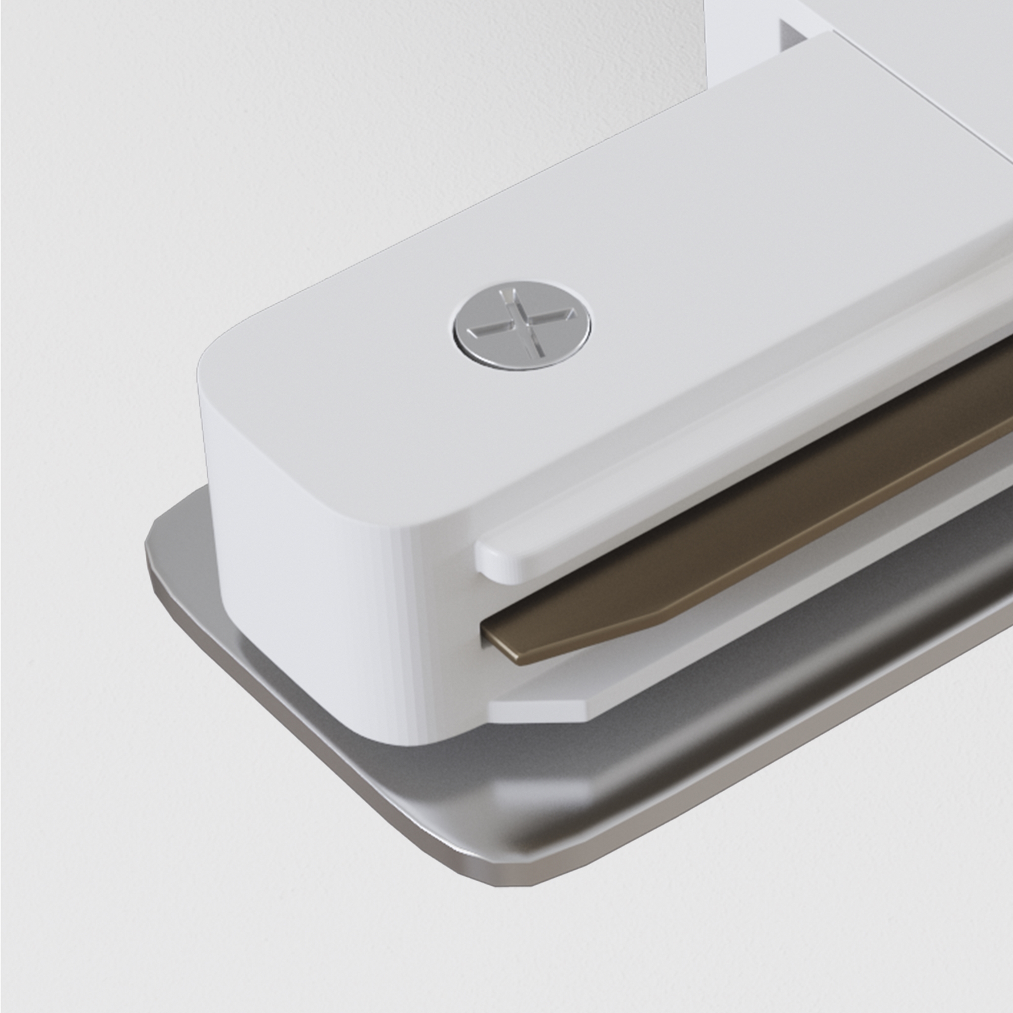 Коннектор Х-образный Unity встраиваемый белый Комплектующие для систем освещения с токоведущими элементами Technical TRA002CX-11W — изображение 4