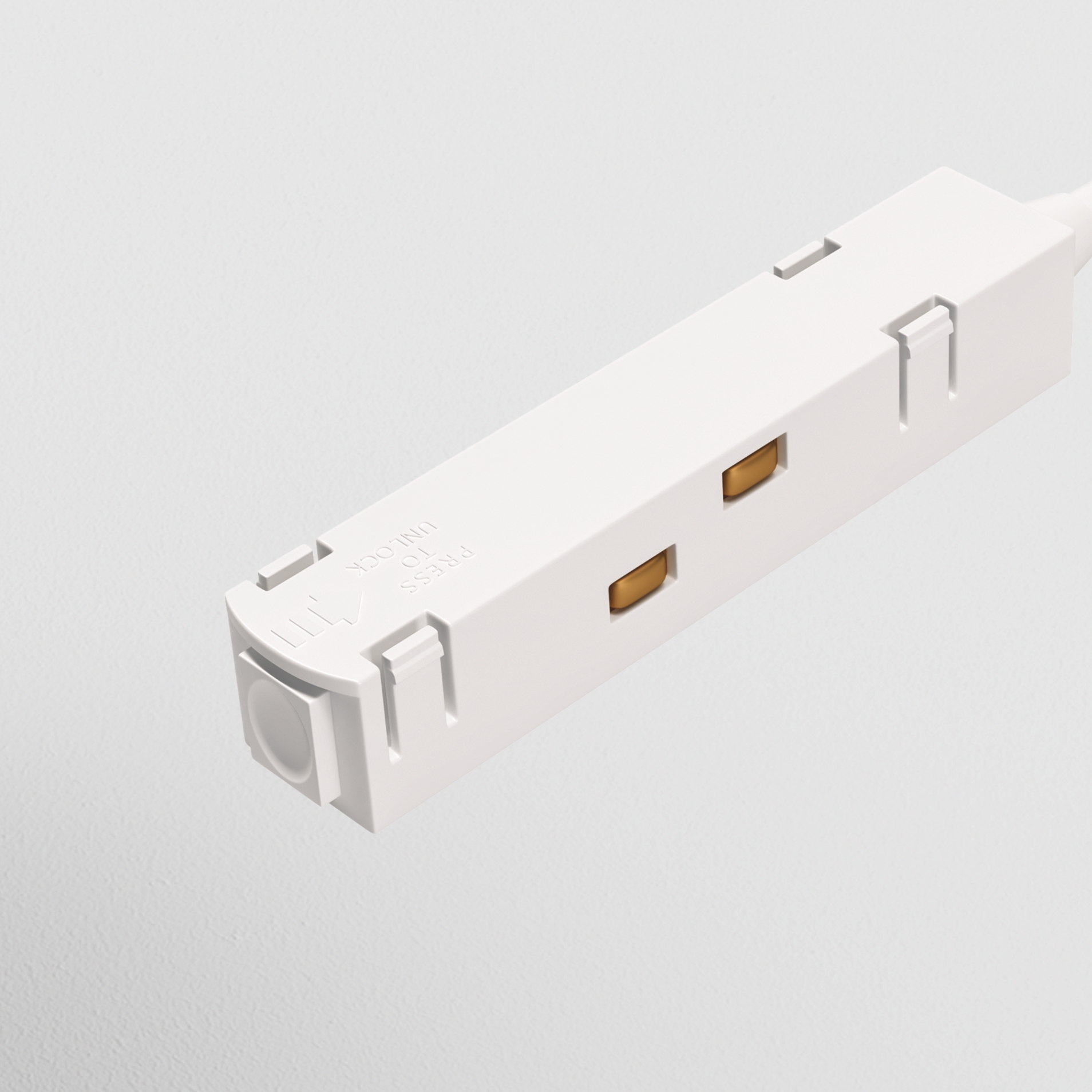 Ввод питания S35 белый Комплектующие для систем освещения с токоведущими элементами Technical TRA004B-22W — изображение 2