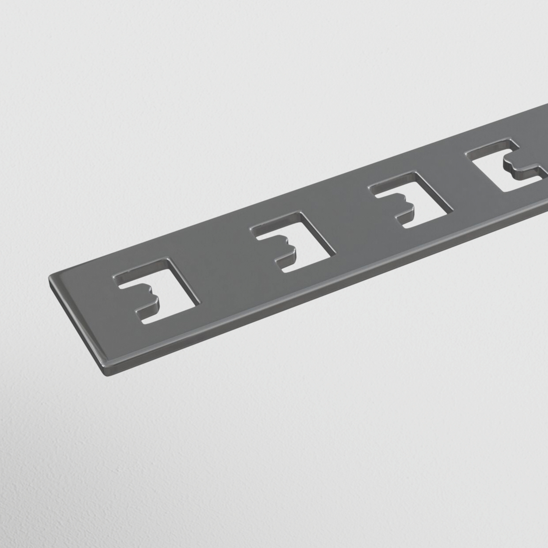 Прямой коннектор S35 встраиваемый серый 2 шт. Комплектующие для встраиваемой трековой системы Technical TRA004C-222S — изображение 2