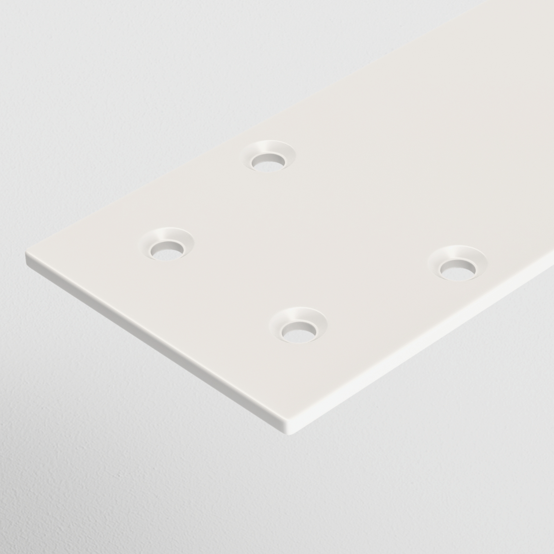 Заглушка торцевая 1шт S35 накладной белый Комплектующие для накладной трековой системы Technical TRA004EC-21W — изображение 2