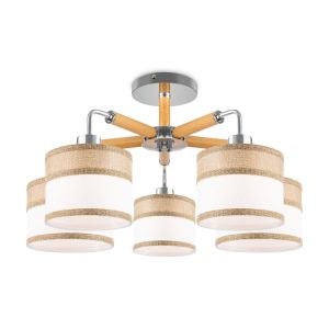 Двухцветные абажуры