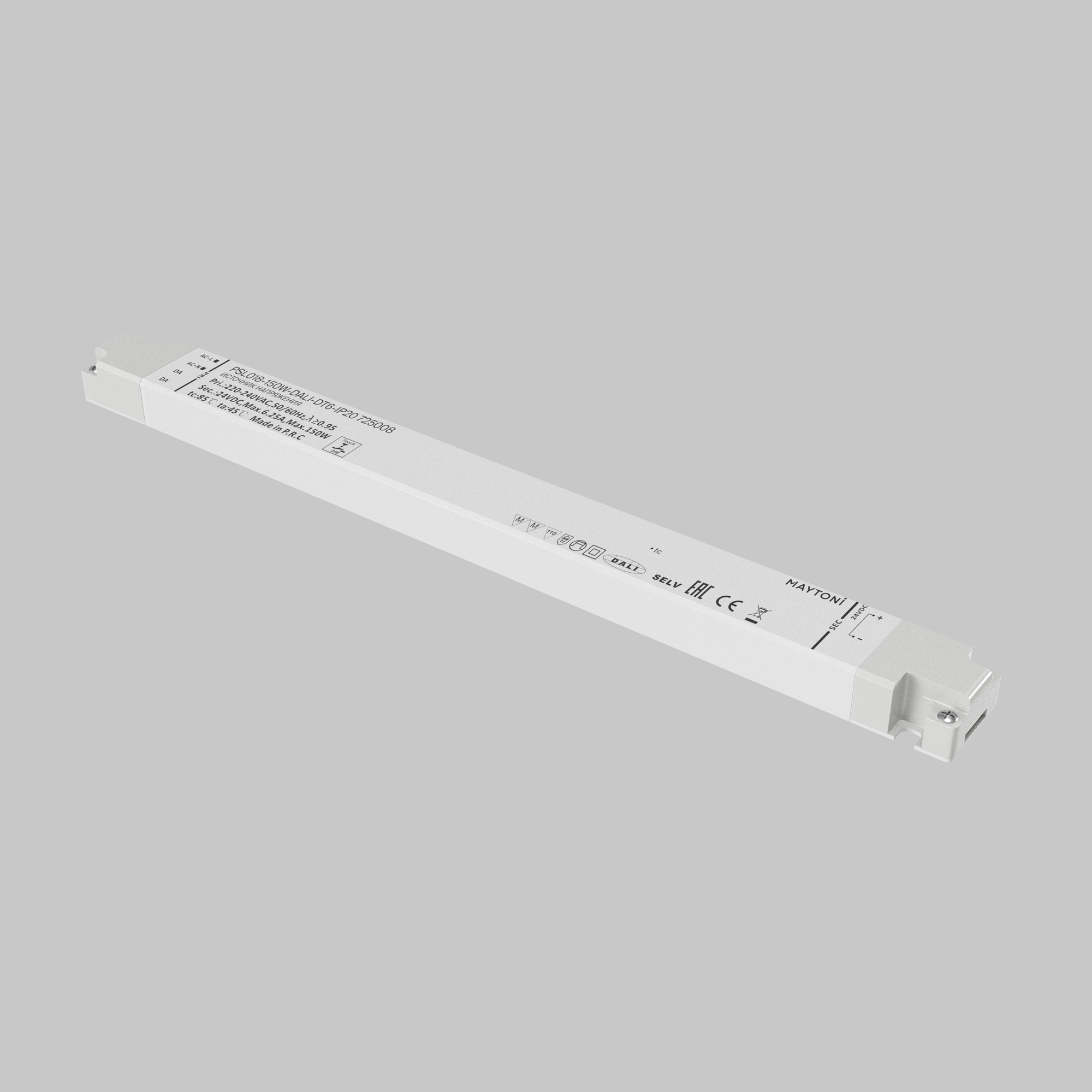 Источник напряжения 24В DALI DT6 150Вт IP 20 Источник напряжения Lighting control 725008 — изображение 2