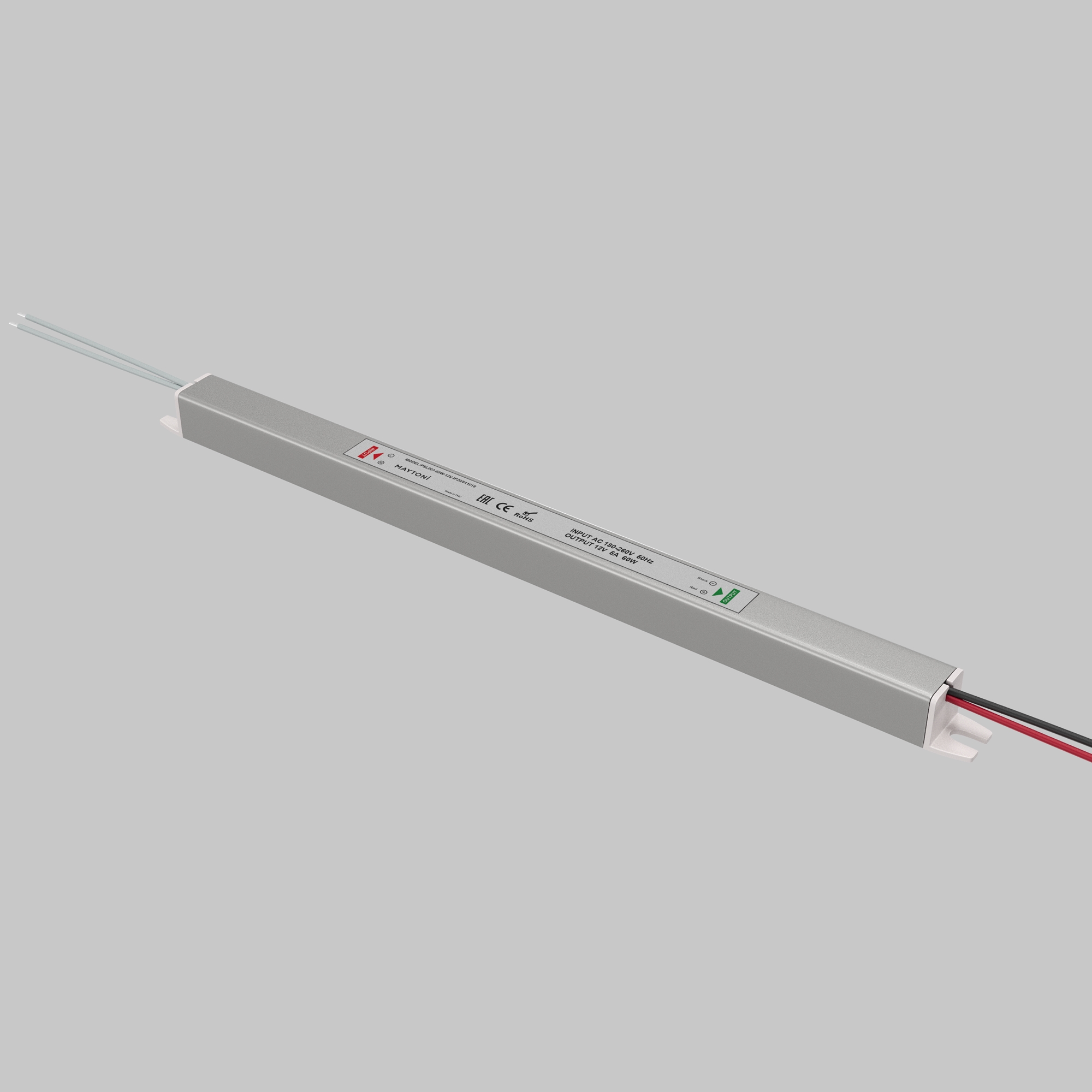 Источник напряжения PSL003 12В 60Вт IP 20 811018 Источник напряжения Led Strip 811018 — изображение 2