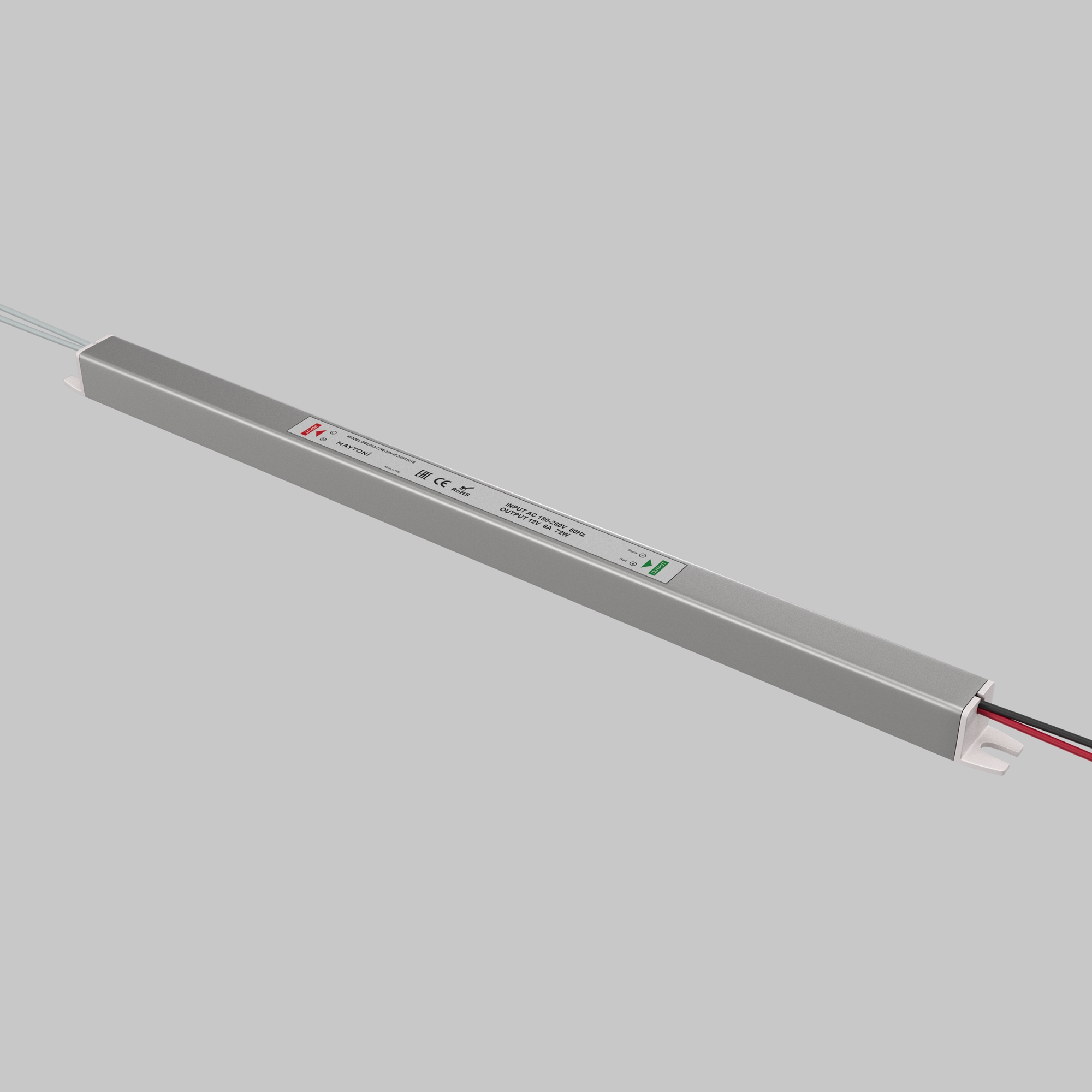 Источник напряжения PSL003 12В 72Вт IP 20 811019 Источник напряжения Led Strip 811019 — изображение 2