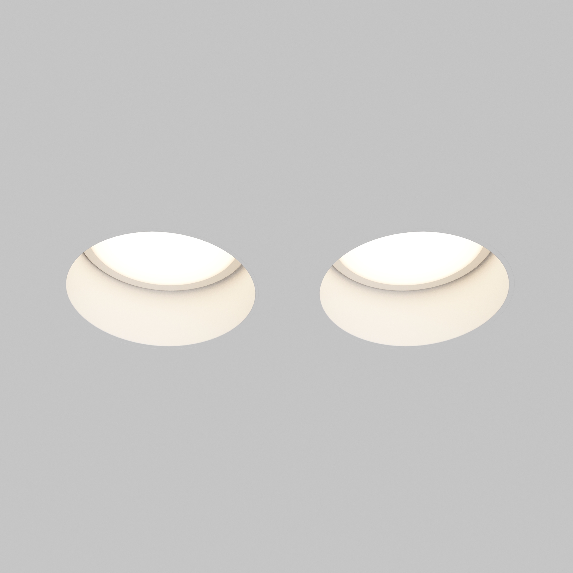 Встраиваемый светильник Gyps Modern GU10 2x10Вт Встраиваемый светильник Technical DL123-GU10-02-W — изображение 3