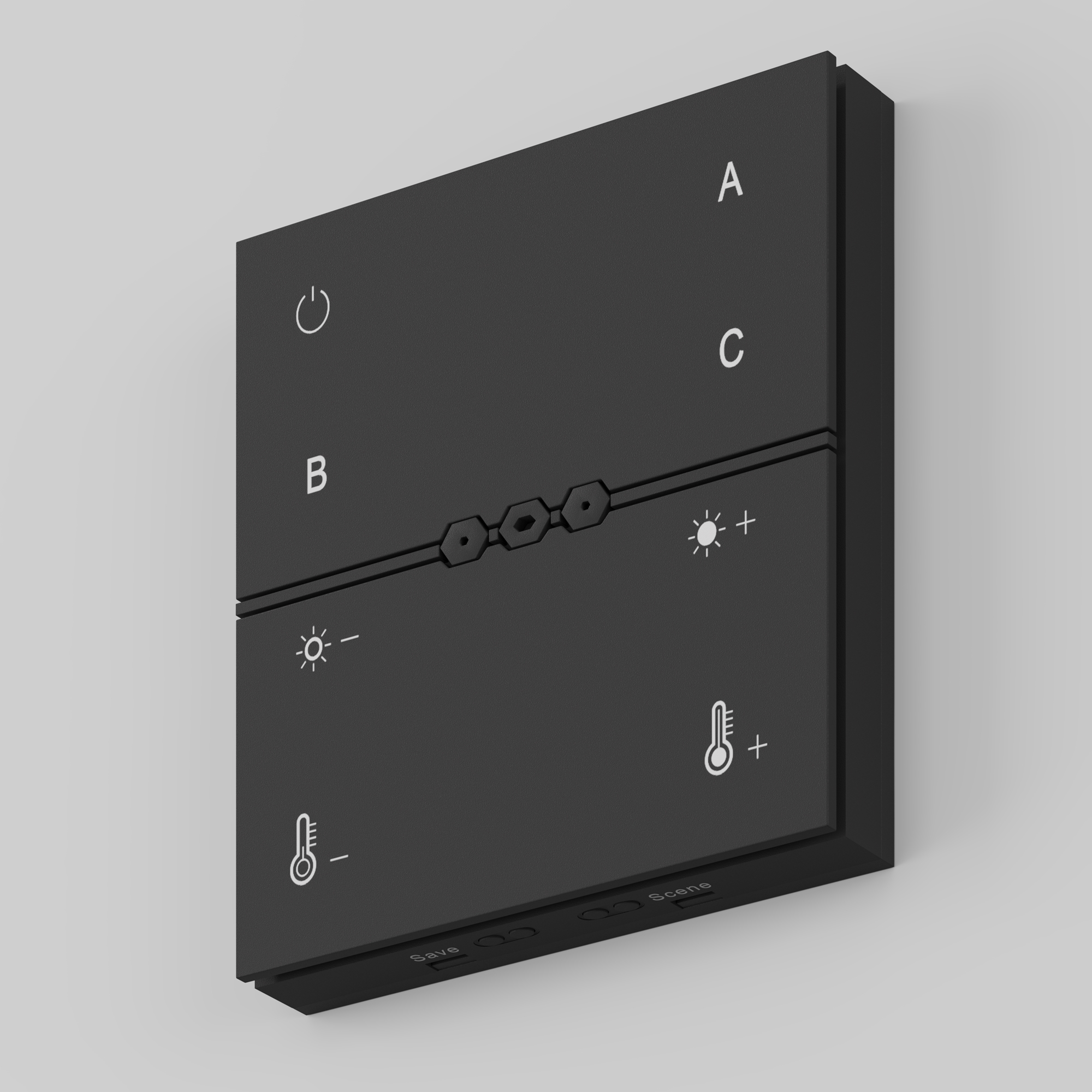 Беспроводная панель управления освещением Панель управления Lighting control DRC034-8-B — изображение 2