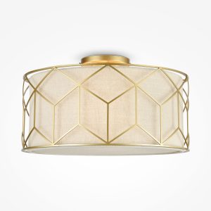 Потолочный светильник Messina E27х3 60Вт Потолочный светильник Maytoni H223-PL-03-G