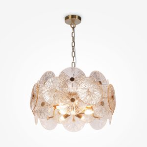 Подвесной светильник Aster E14х8 Подвесной светильник Maytoni MOD007PL-08G