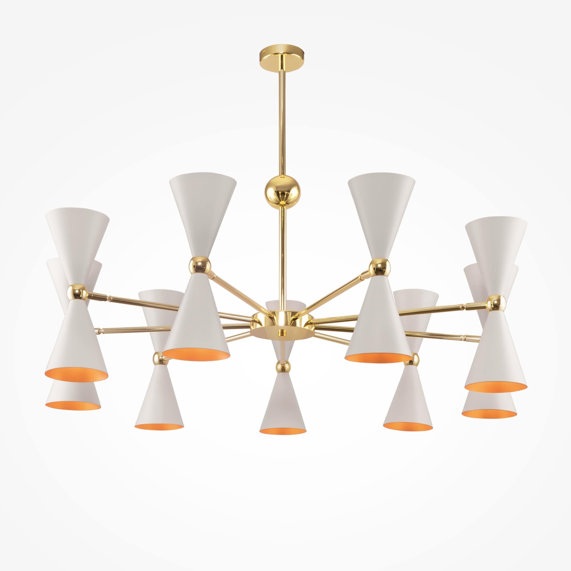 Подвесной светильник Vesper E14х18 Подвесной светильник Maytoni MOD108PL-18WG — изображение 3