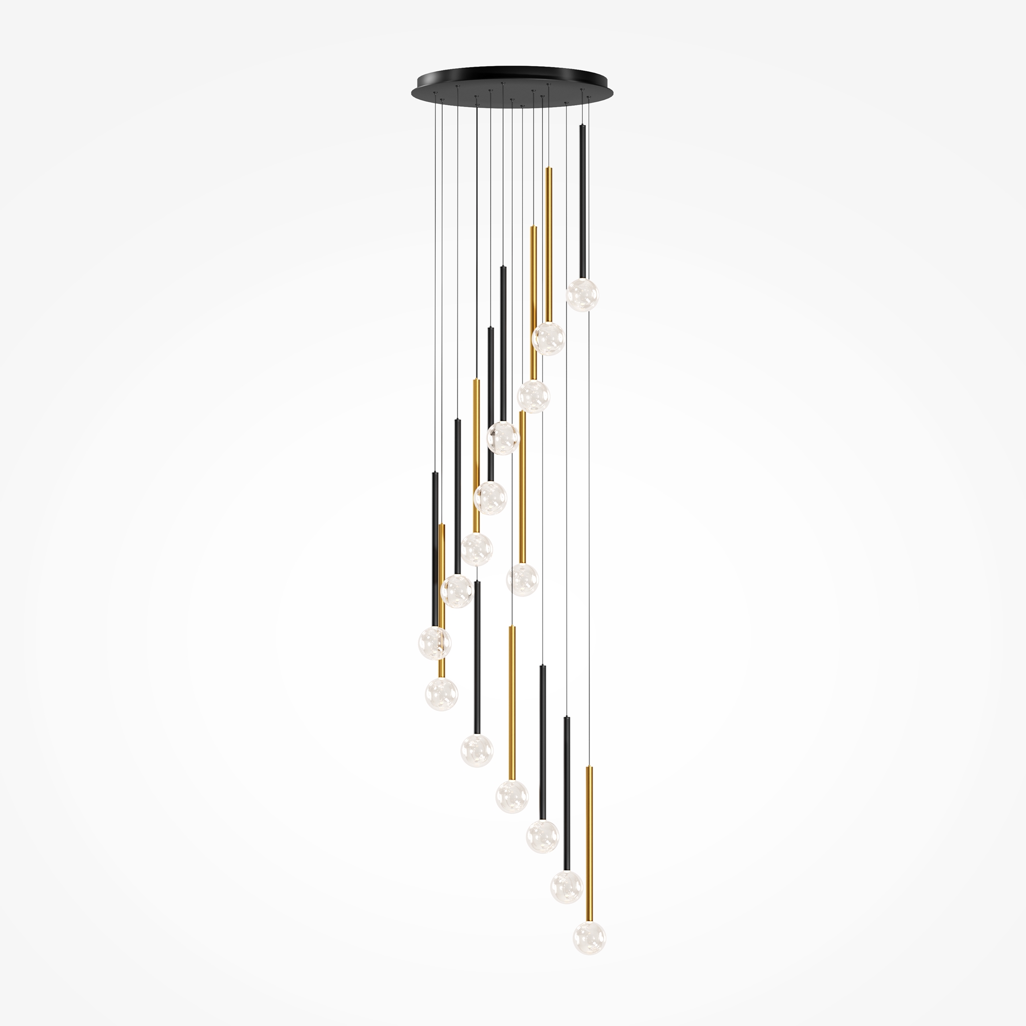 Подвесной светильник Bubble dream 3000К 51Вт Подвесной светильник Maytoni MOD383PL-L40BBS3K — изображение 3