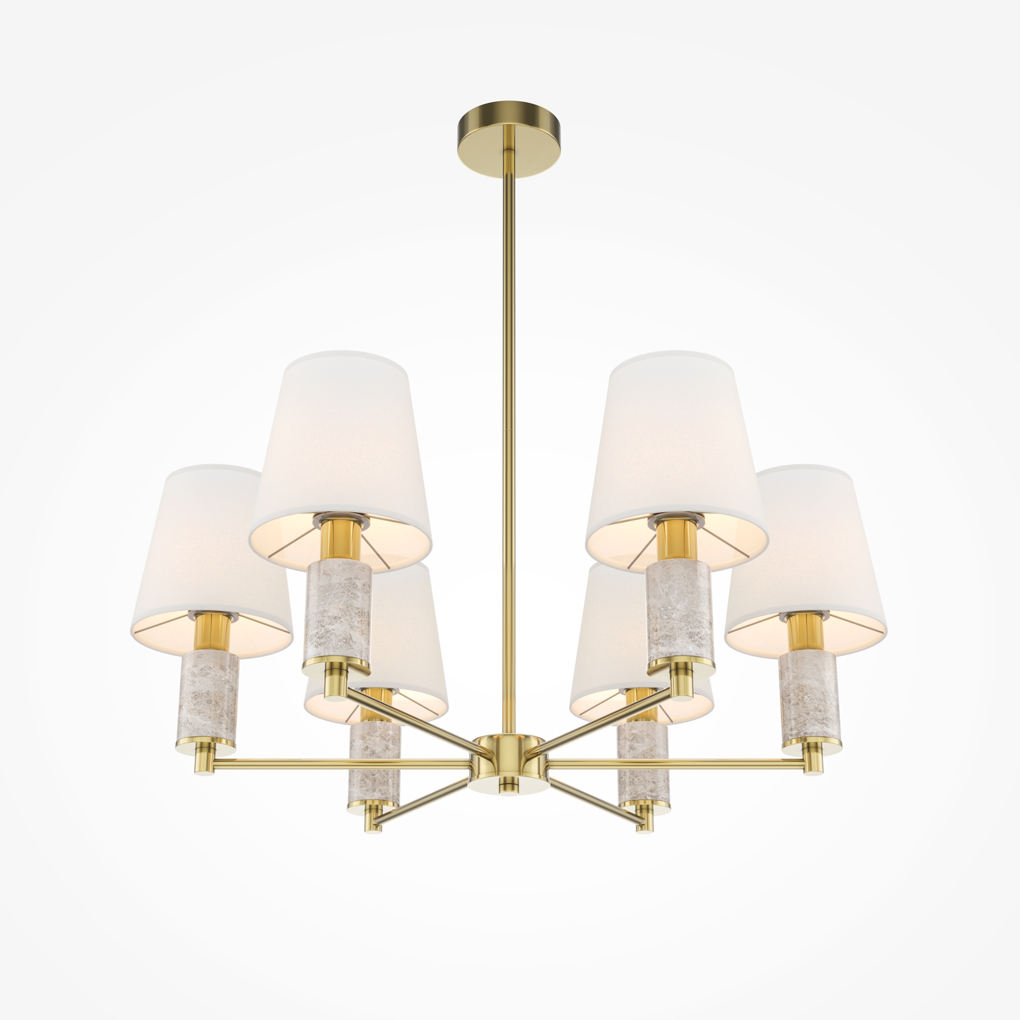 Подвесной светильник Lira E14х6 Подвесной светильник Maytoni MOD483PL-06BS — изображение 3