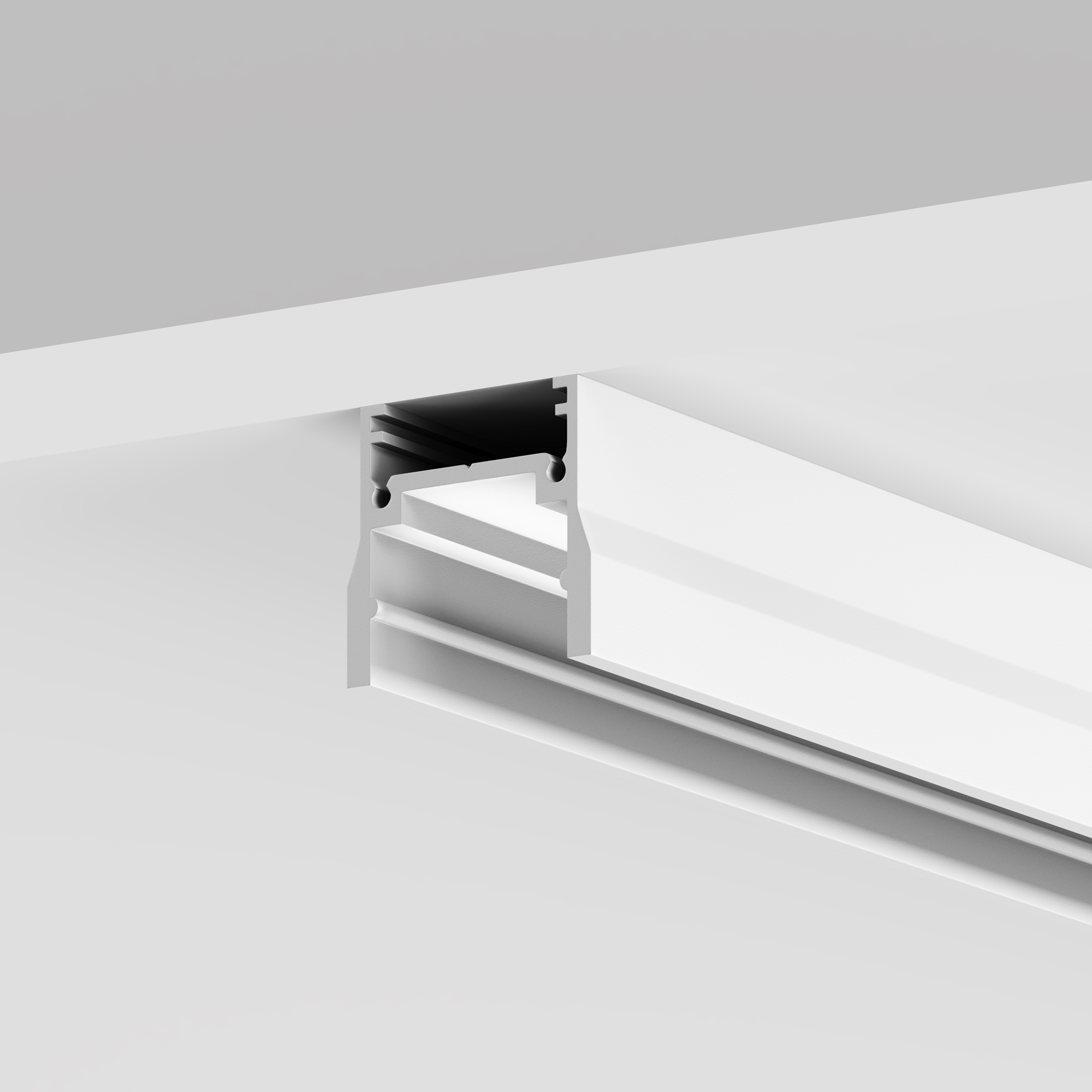 Профиль 3м Elasity IP накладной белый Профиль Outdoor O-TR001-P-W3M — изображение 2