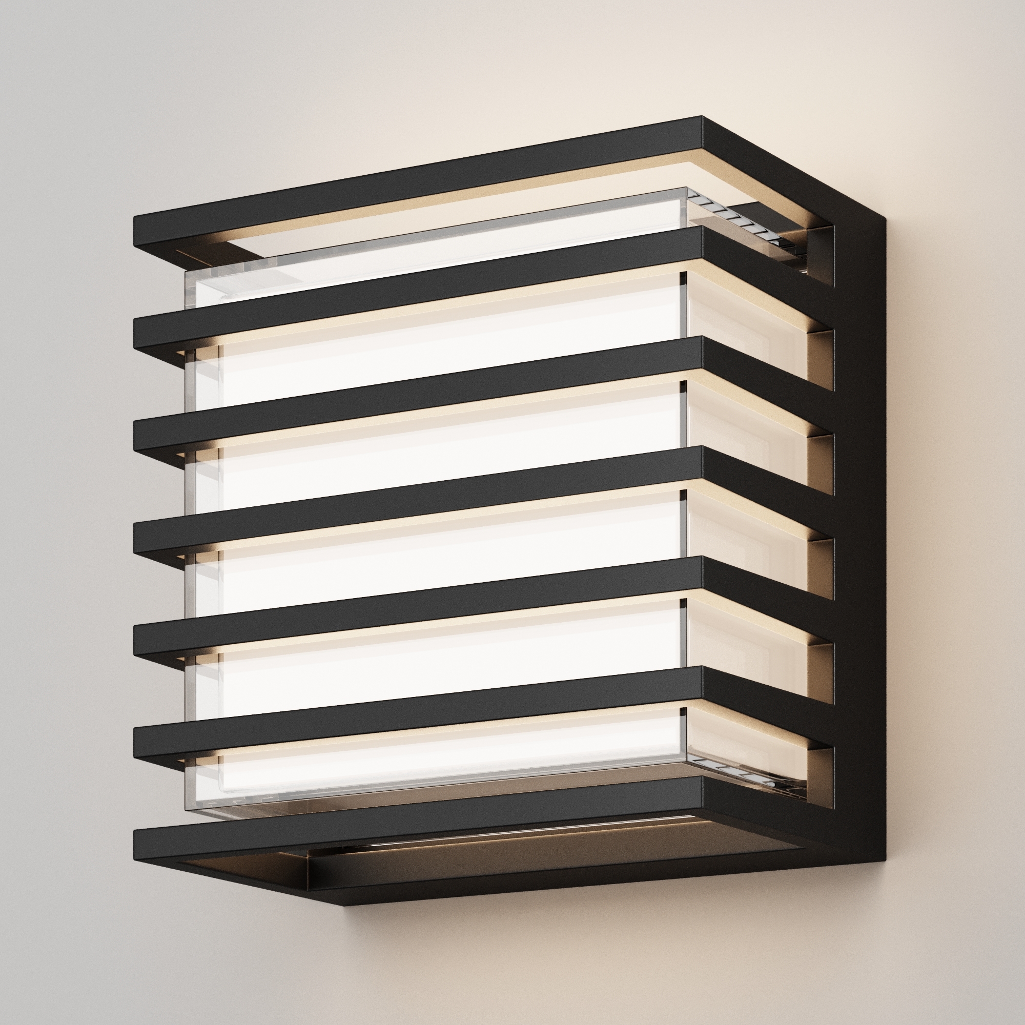 Настенный светильник (бра) Downing Street 3000К 10Вт IP 65 Уличный настенный светильник Outdoor O020WL-L10B4K