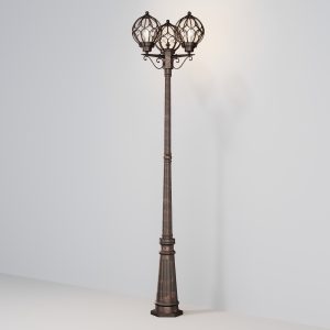 Садово-парковый светильник Via E27х3 60Вт IP 44 Садово-парковый светильник Outdoor O023FL-03G