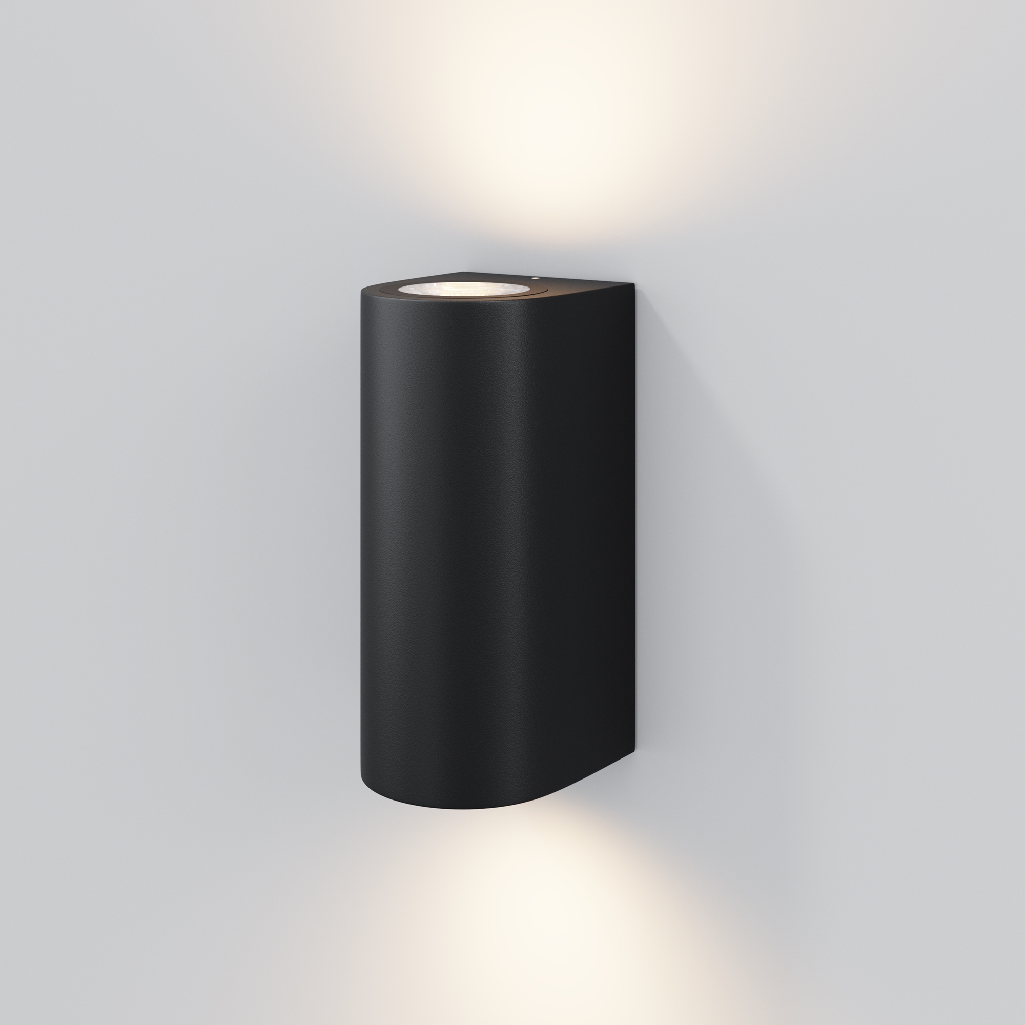 Настенный светильник (бра) Slat GU10х2 10Вт IP 54 Уличный настенный светильник Outdoor O044WL-02B