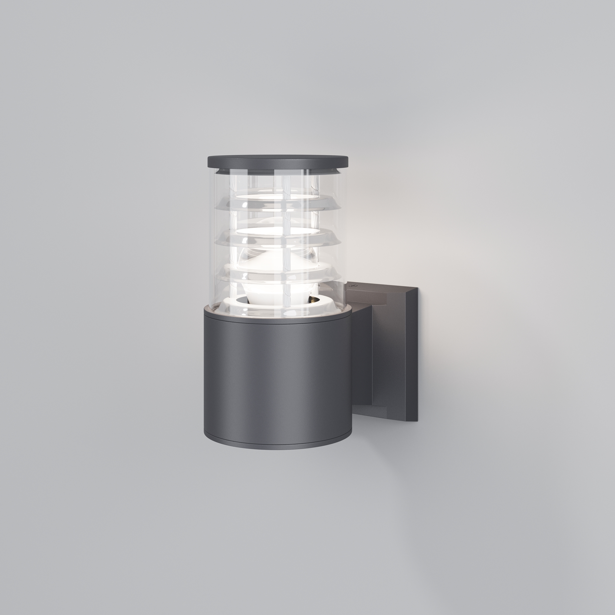 Настенный светильник (бра) Bronx E27х1 60Вт IP 54 Уличный настенный светильник Outdoor O576WL-01GR