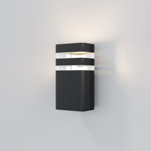 Настенный светильник (бра) Unter den Linden E27х1 60Вт IP 54 Уличный настенный светильник Outdoor O578WL-01B