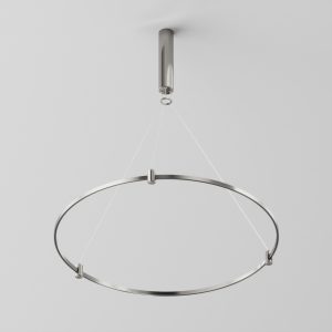 Готовая конструкция круглая D800мм c основанием под блок питания без светильников и блока питания