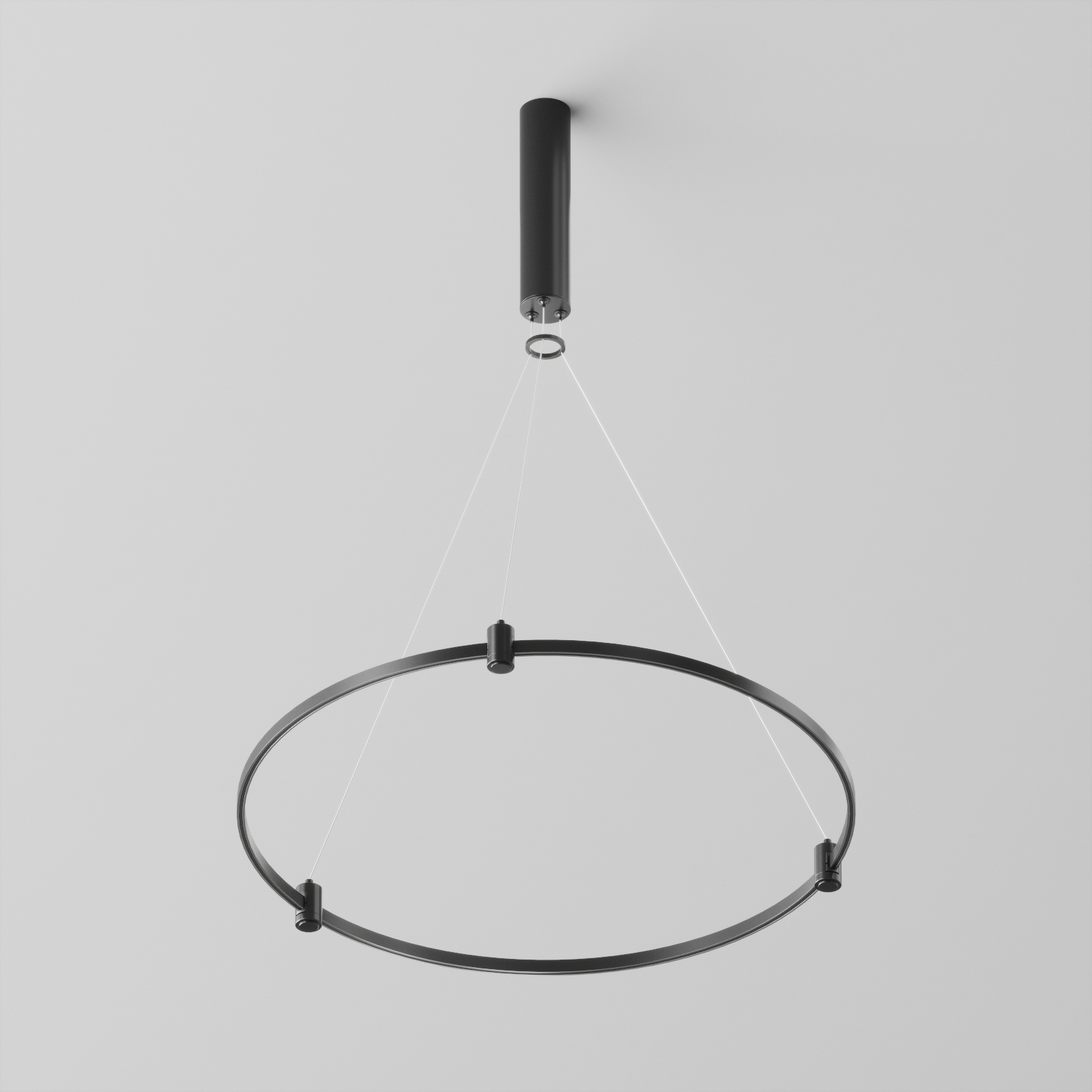 Готовая конструкция круглая D650мм c основанием под блок питания без светильников и блока питания