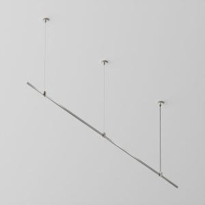 Готовая конструкция прямая на тросовых подвесах Hang без светильников и блока питания