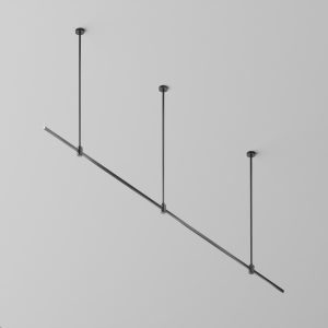 Готовая конструкция прямая на жестких подвесах Long H745мм без светильников и без блока питания