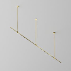 Готовая конструкция прямая на жестких подвесах Long H745мм без светильников и без блока питания