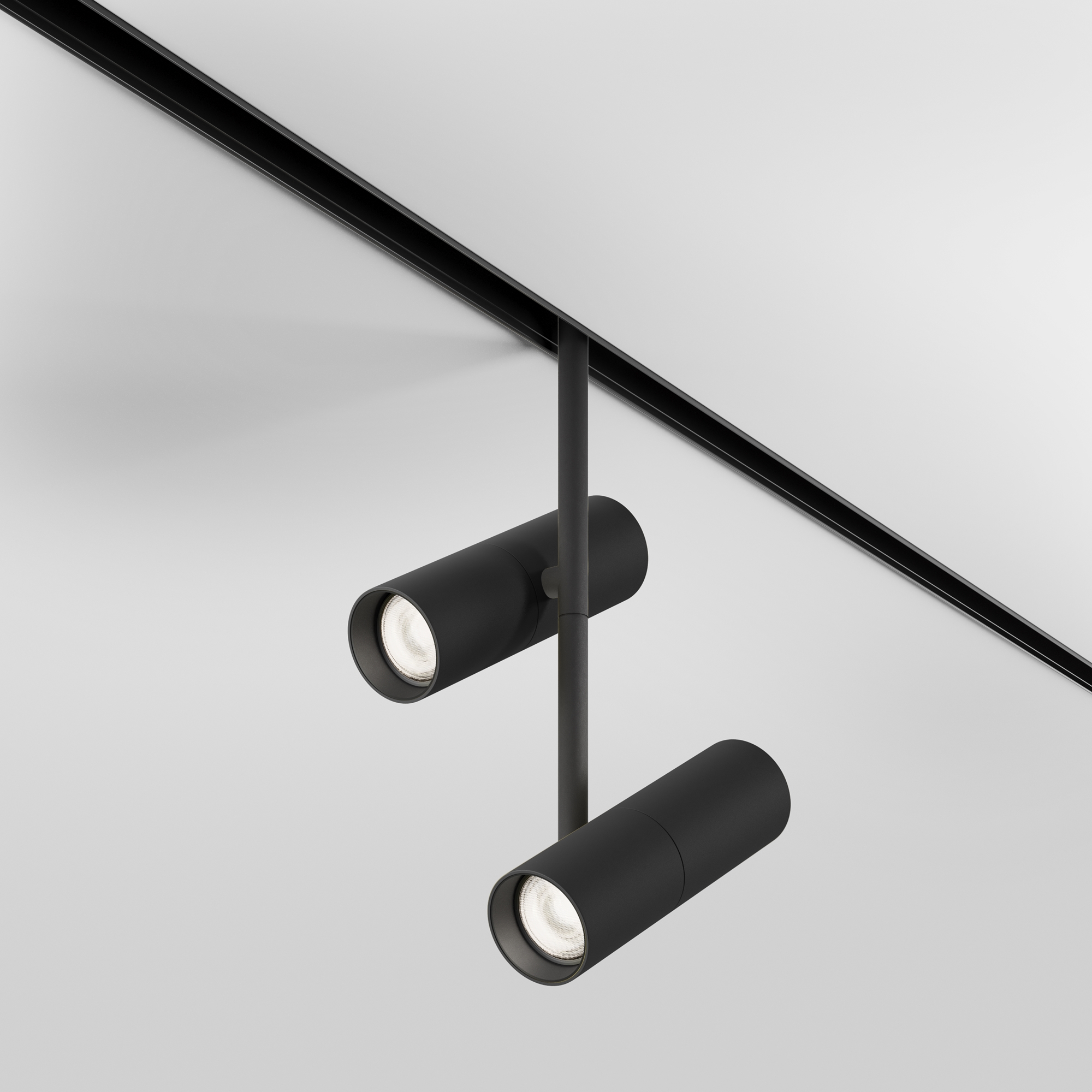 Трековый светильник Elti Duo Exility 4000K 24Вт 36° Трековый светильник Technical TR005-2-2X12W4K-B — изображение 2