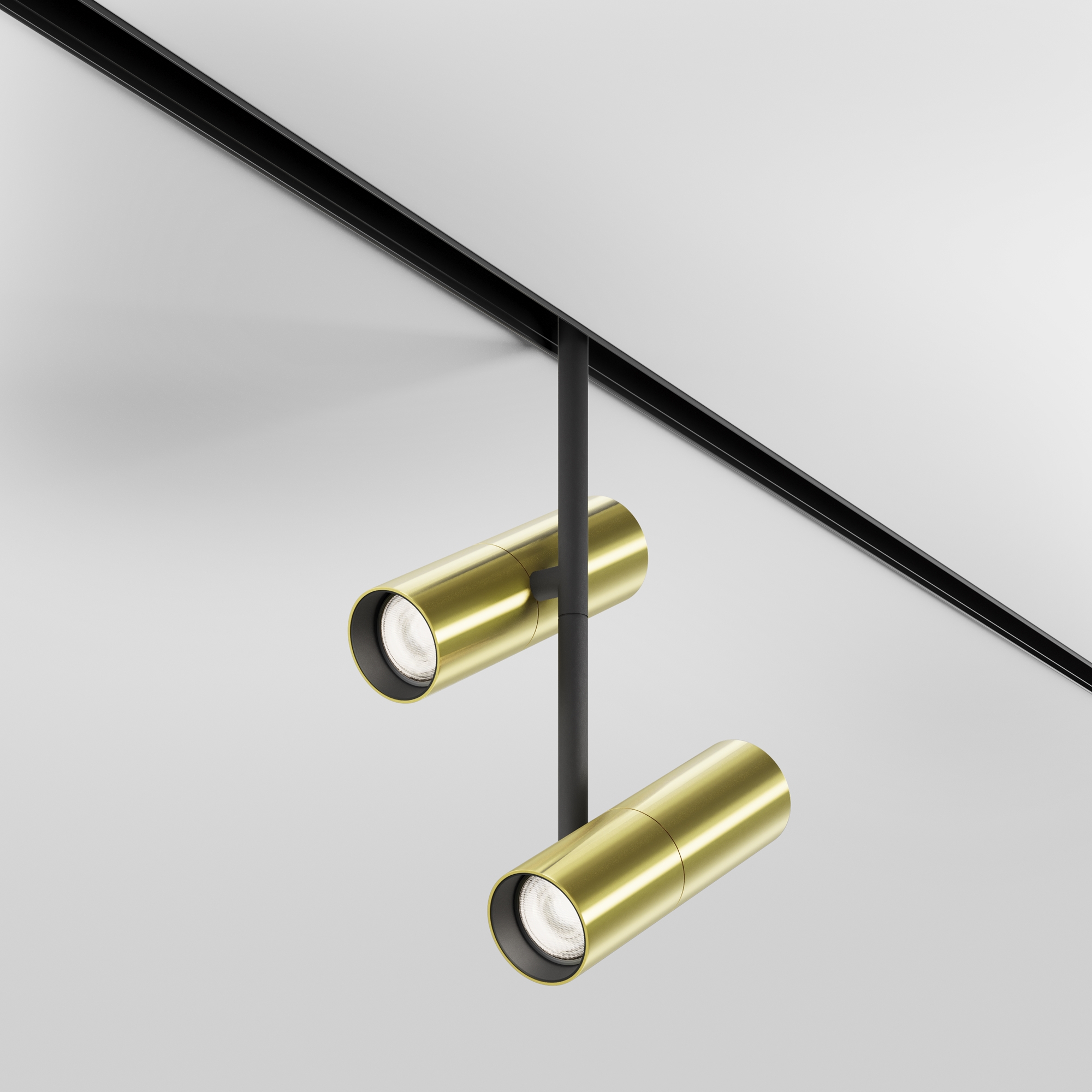 Трековый светильник Elti Duo Exility 4000K 24Вт 36° Трековый светильник Technical TR005-2-2X12W4K-BBS — изображение 2