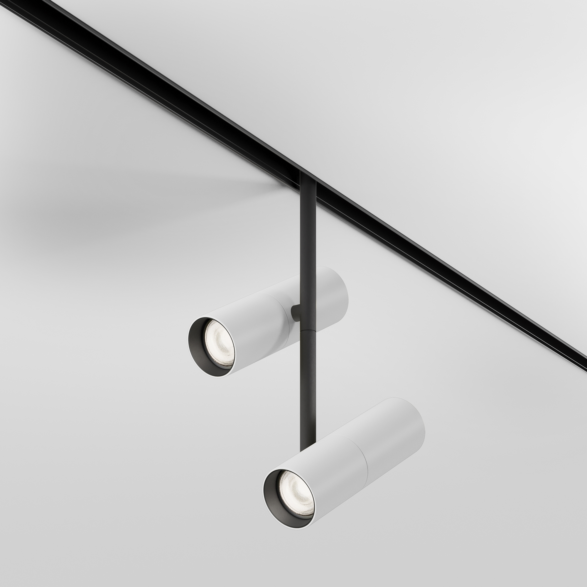 Трековый светильник Elti Duo Exility 4000K 24Вт 36° Трековый светильник Technical TR005-2-2X12W4K-BW — изображение 2