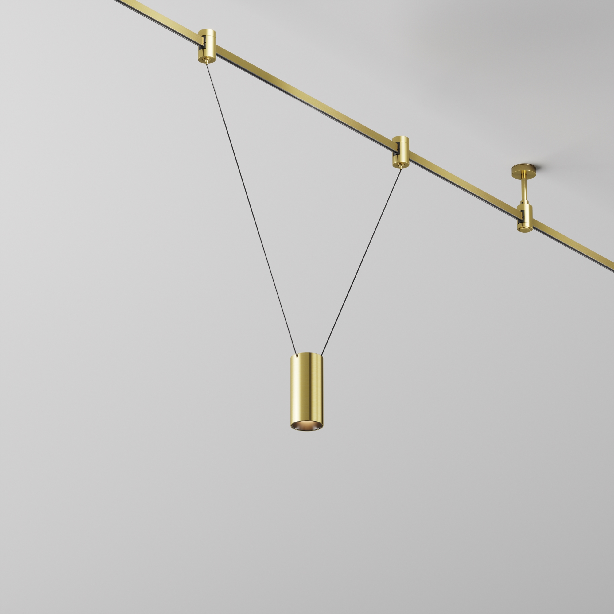 Трековый подвесой светильник Focus Led Flarity 3000K 12Вт 36° Трековый светильник Technical TR157-1-12W3K-BS — изображение 2