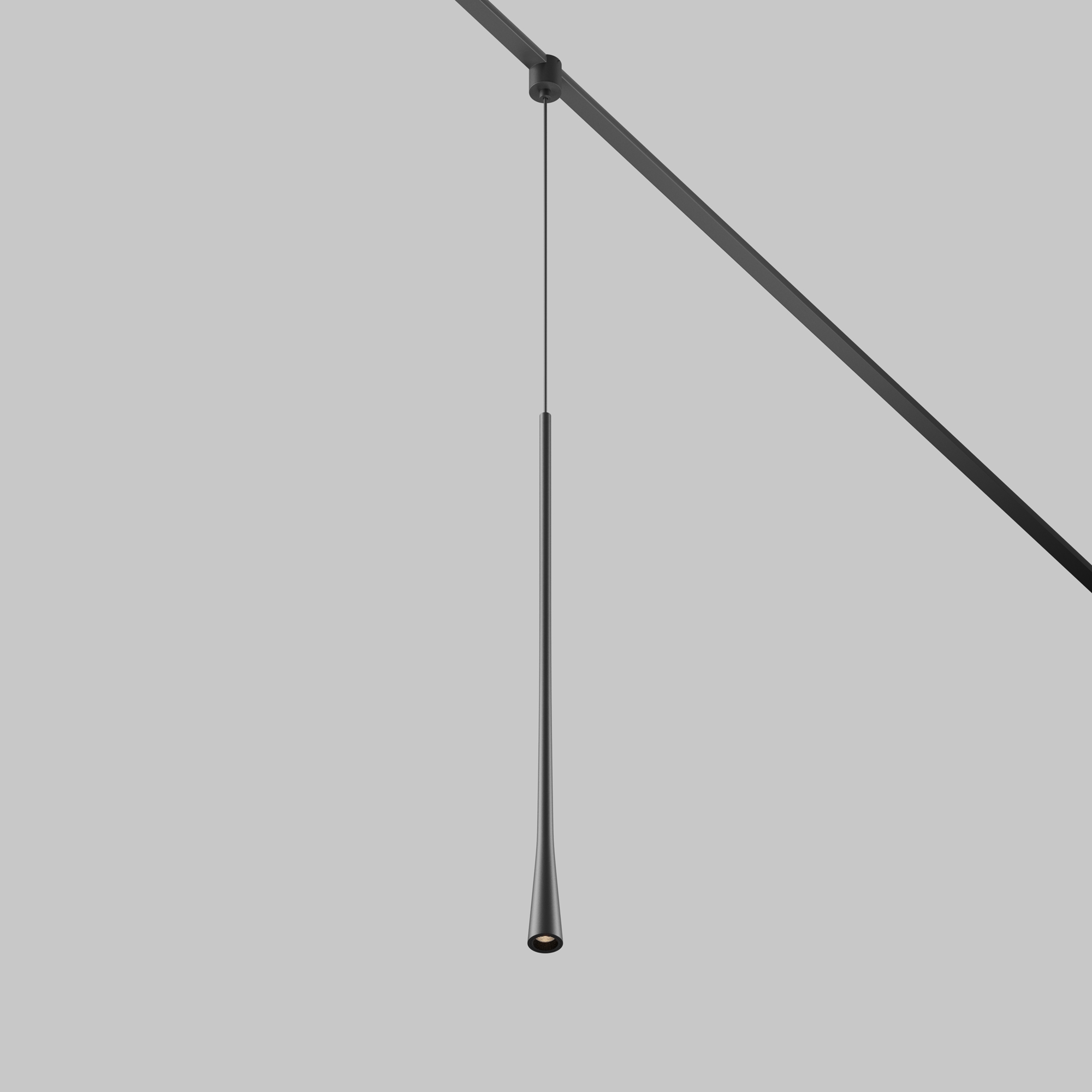 Трековый светильник Waist Elasity 3000К 7Вт 38° Трековый подвесной светильник Technical TR168-1-7W3K-M-B — изображение 3