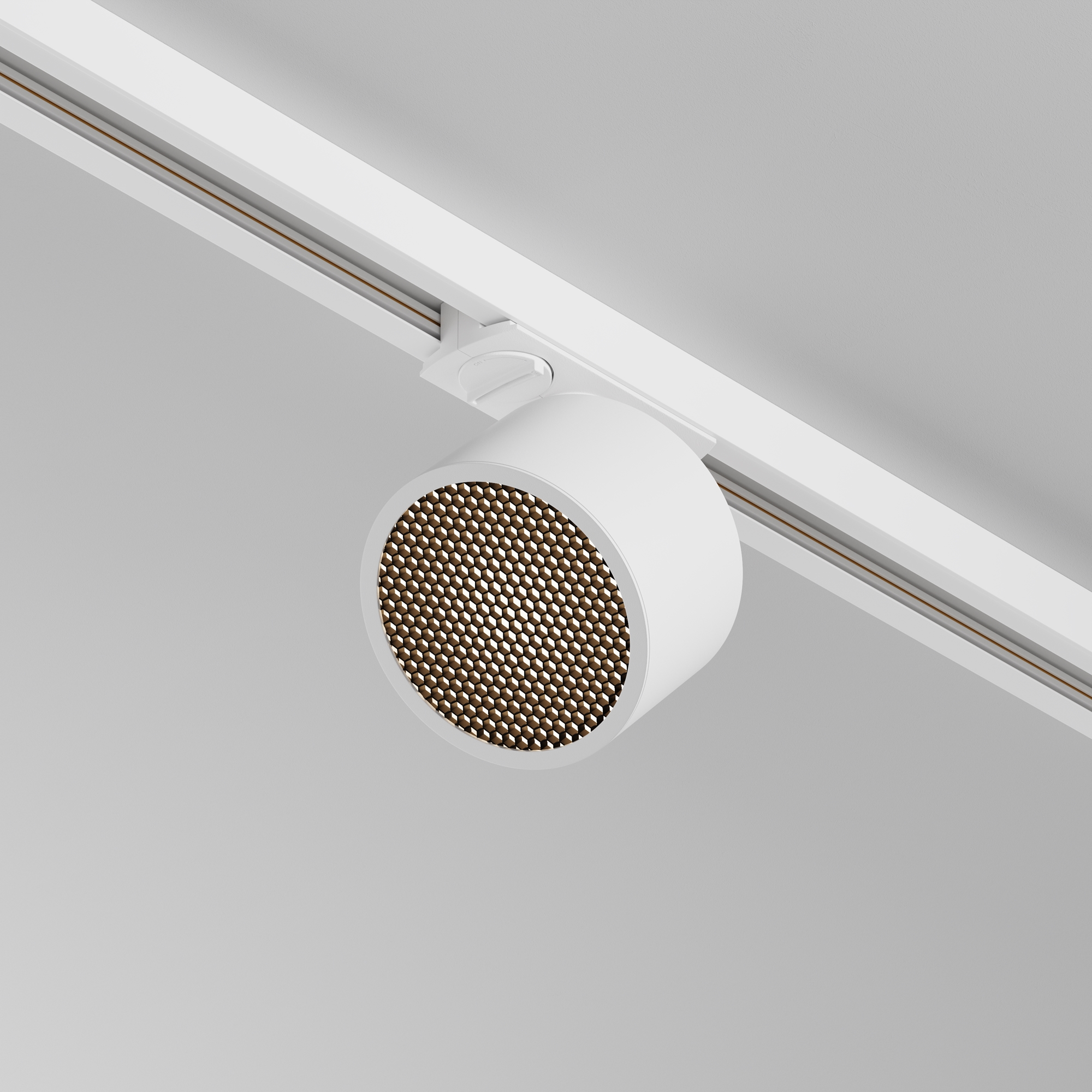 Трековый светильник Glare Unity GX53 12Вт Трековый светильник Technical TR225-1-GX53-W — изображение 2