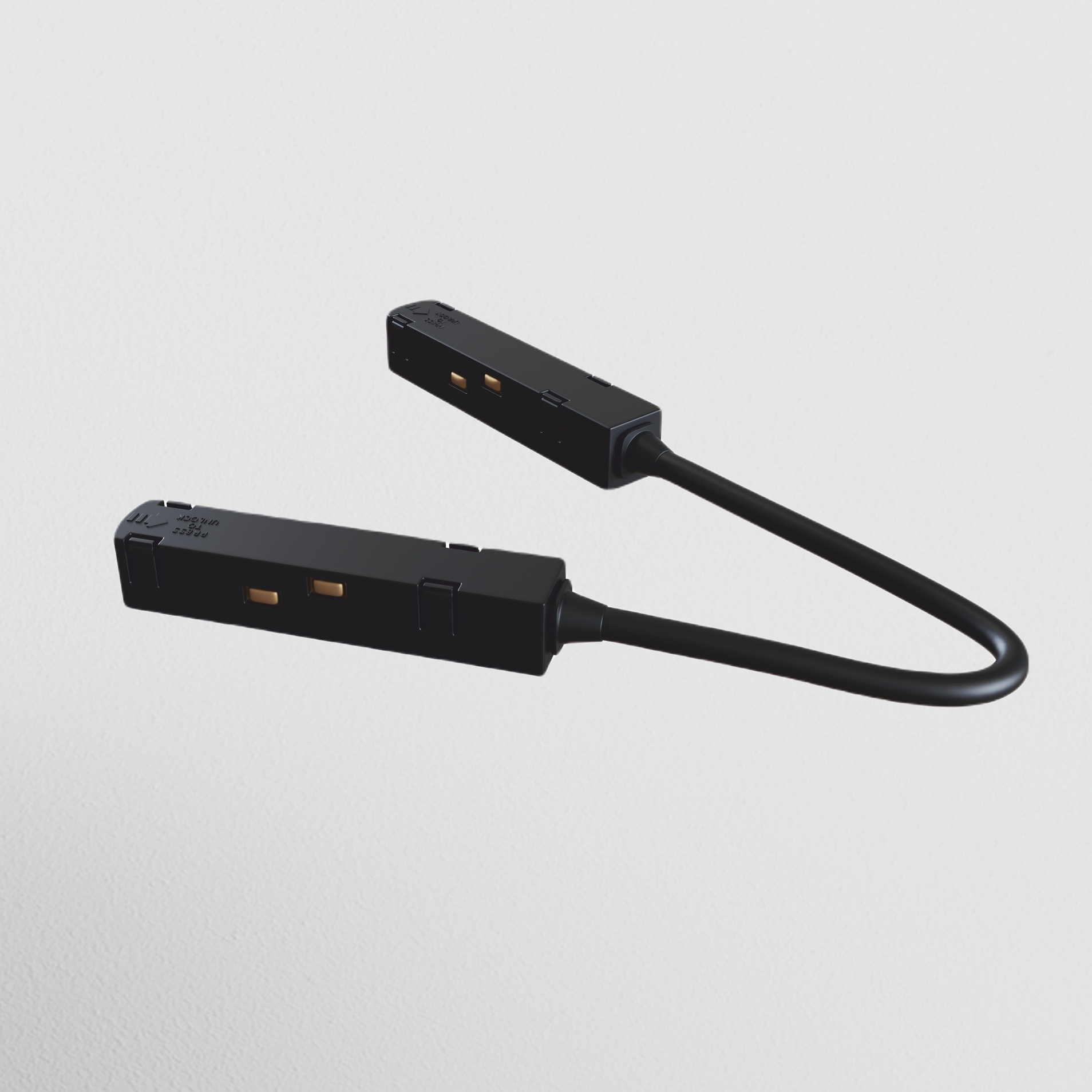 Коннектор питания угловой S35 черный Комплектующие для систем освещения с токоведущими элементами Technical TRA004CPC-22B — изображение 3