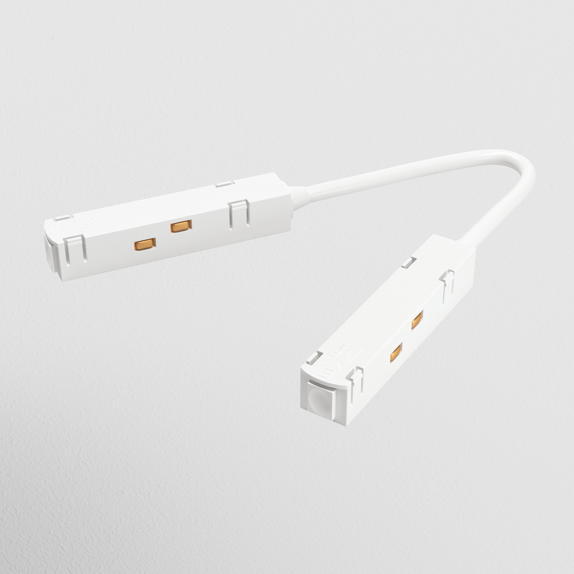 Коннектор питания угловой S35 белый Комплектующие для систем освещения с токоведущими элементами Technical TRA004CPC-22W — изображение 2