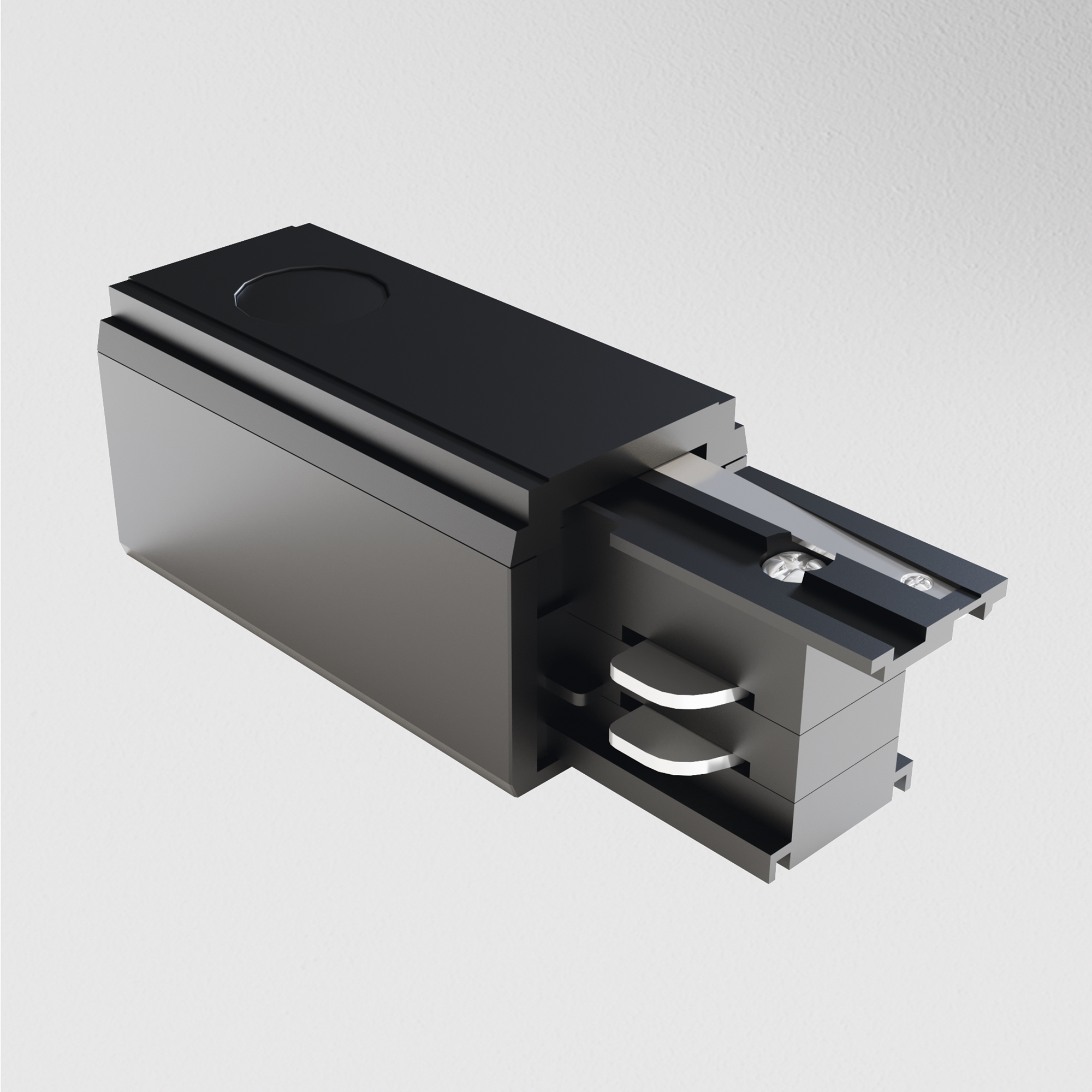 Ввод питания правый Trinity черный Комплектующие для систем освещения с токоведущими элементами Technical TRA005B-31B-R — изображение 3