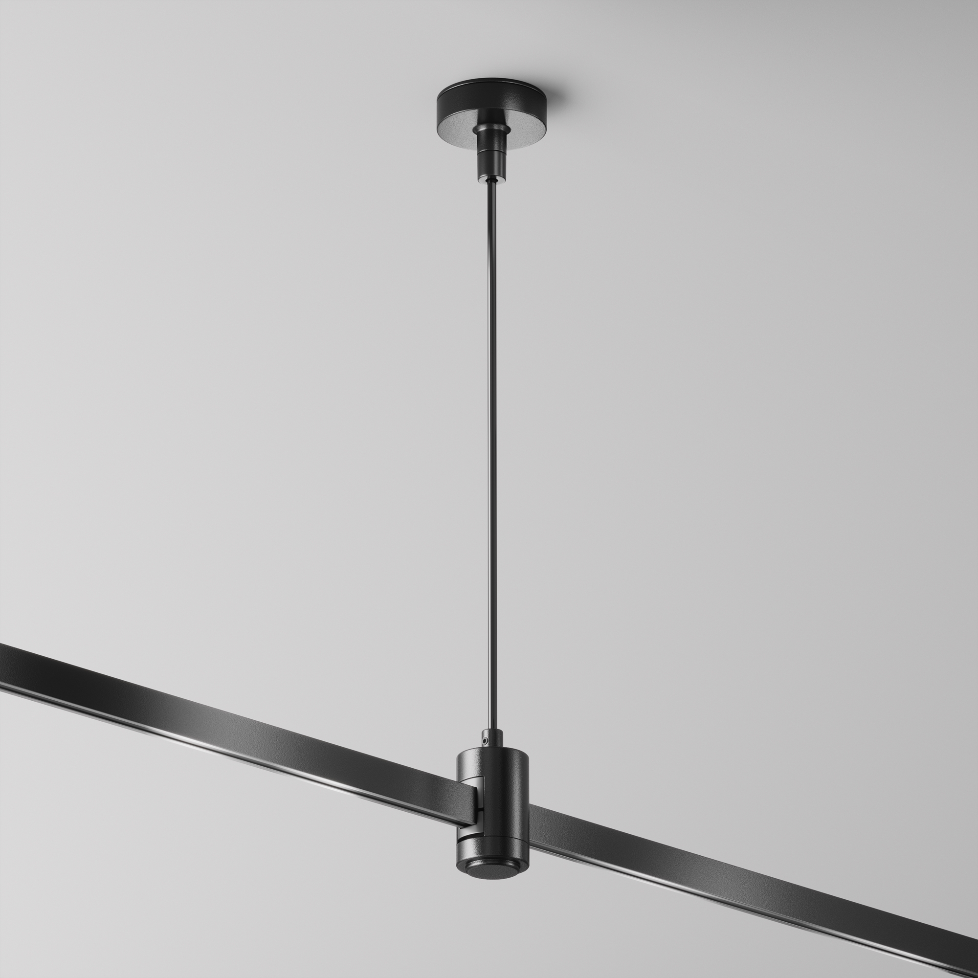 Подвес тросовый Hang с вводом питания Flarity черный Комплектующие для систем освещения с токоведущими элементами Technical TRA157SW-B1-B — изображение 2