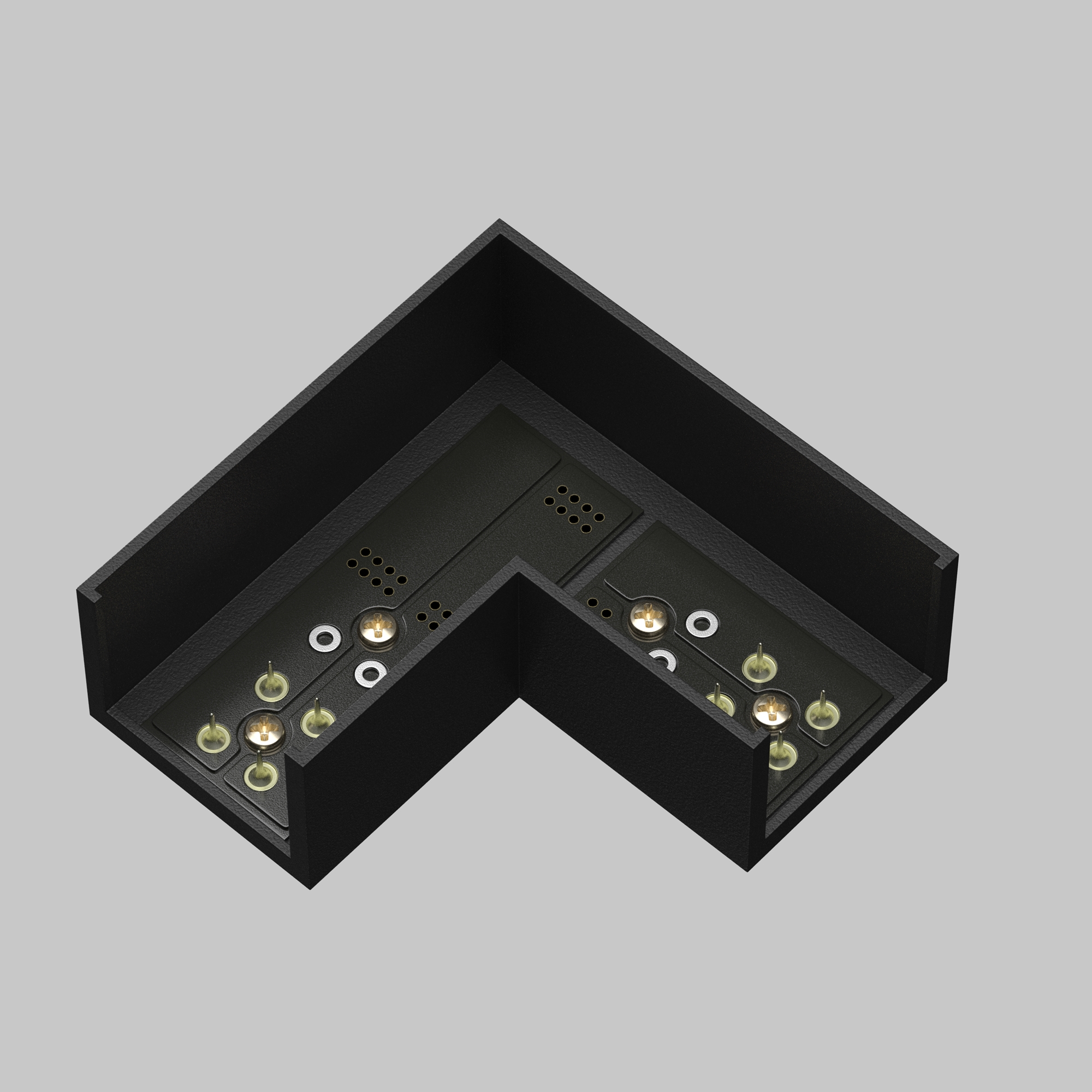 Коннектор питания угловой Elasity Комплектующие для систем освещения с токоведущими элементами Technical TRA160CL-11B — изображение 2