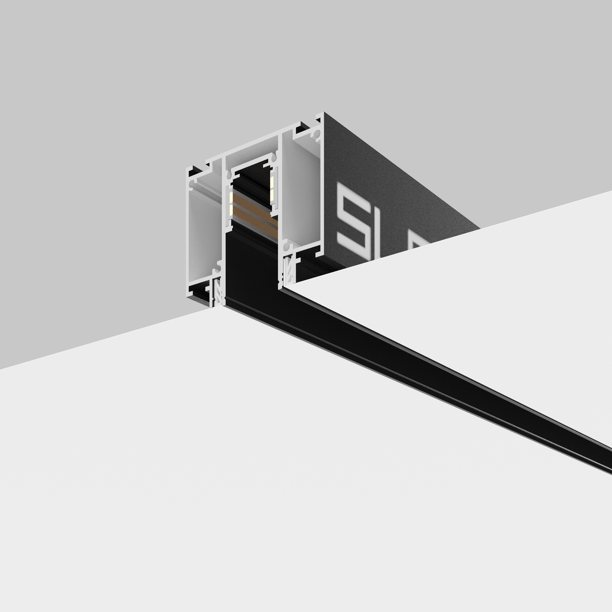 Шинопровод встраиваемый для натяжного потолка Technical TRX034D-422B — изображение 2