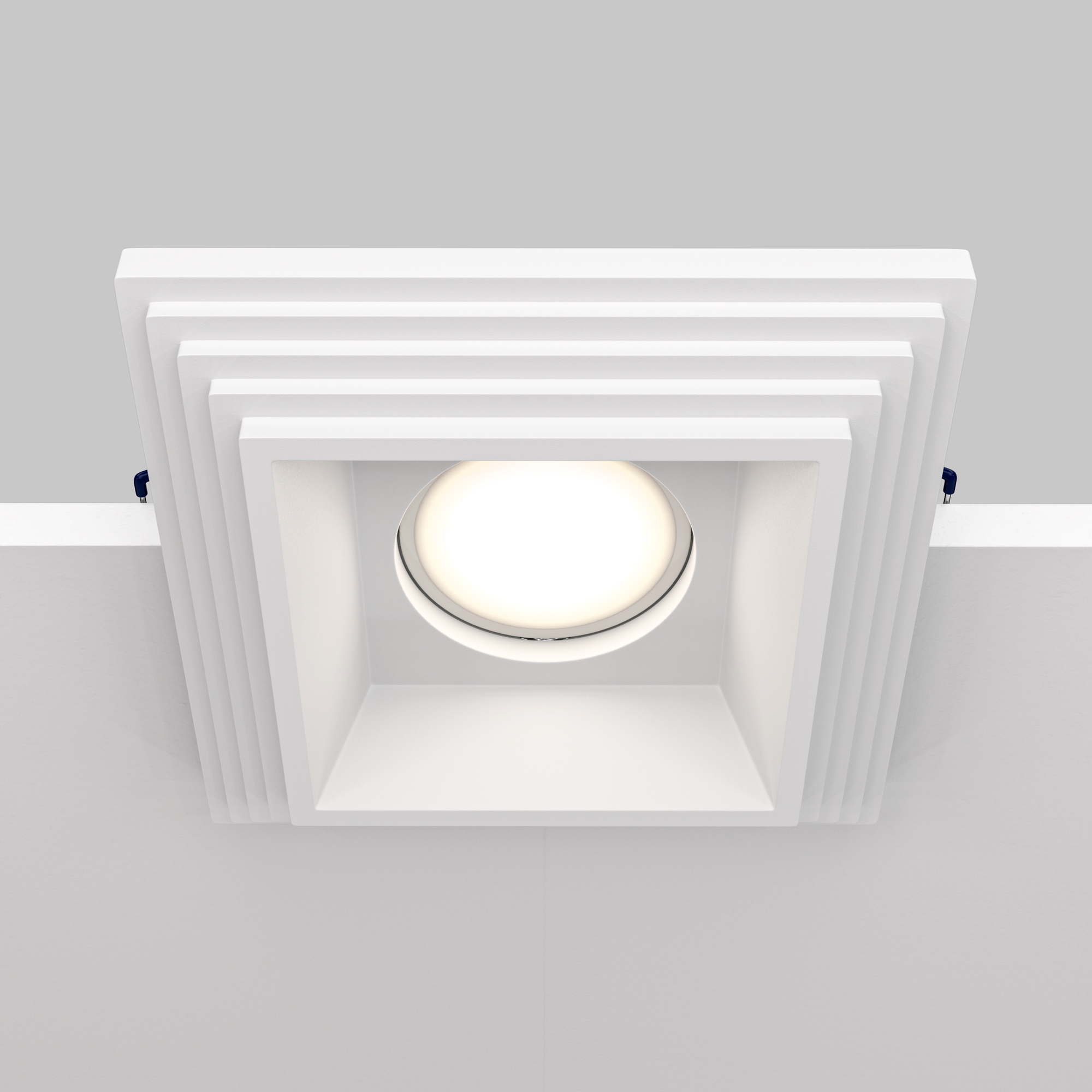 Встраиваемый светильник Gyps Modern GU10 10Вт Встраиваемый светильник Technical DL005-1-01-W — изображение 4