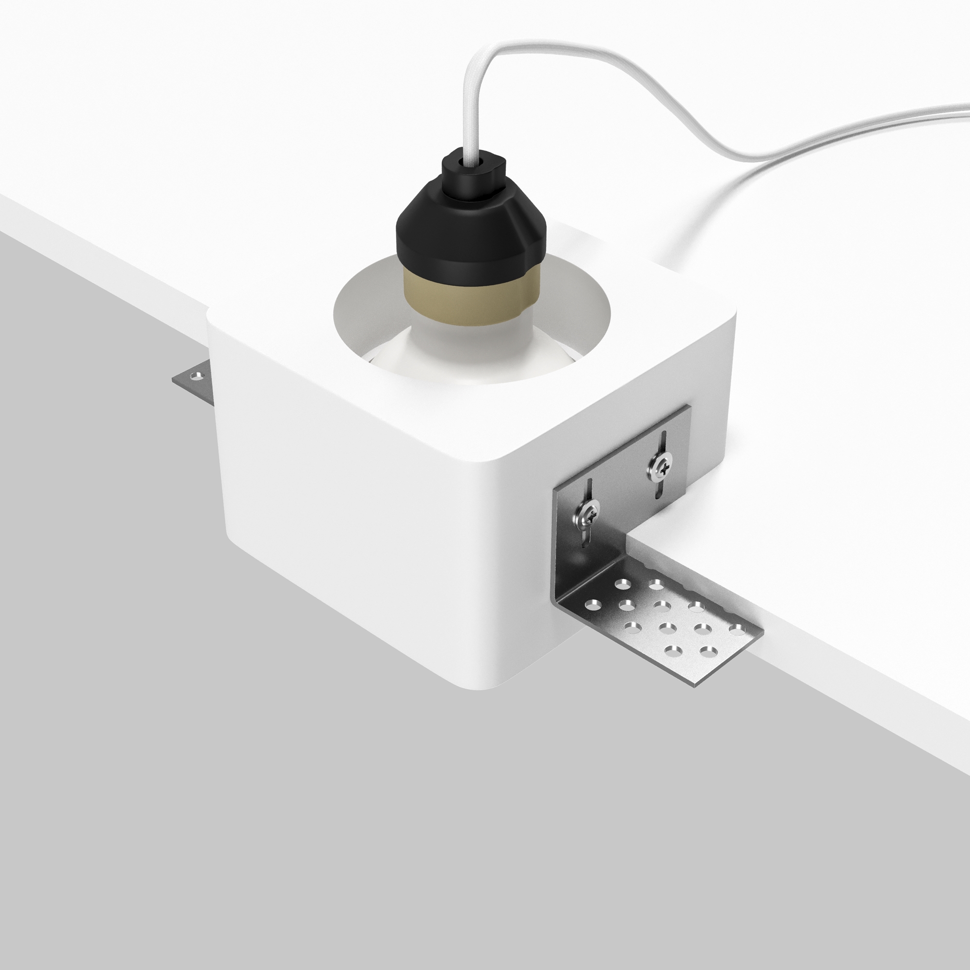 Встраиваемый светильник Gyps Modern GU10 10Вт Встраиваемый светильник Technical DL123-GU10-01-W — изображение 4