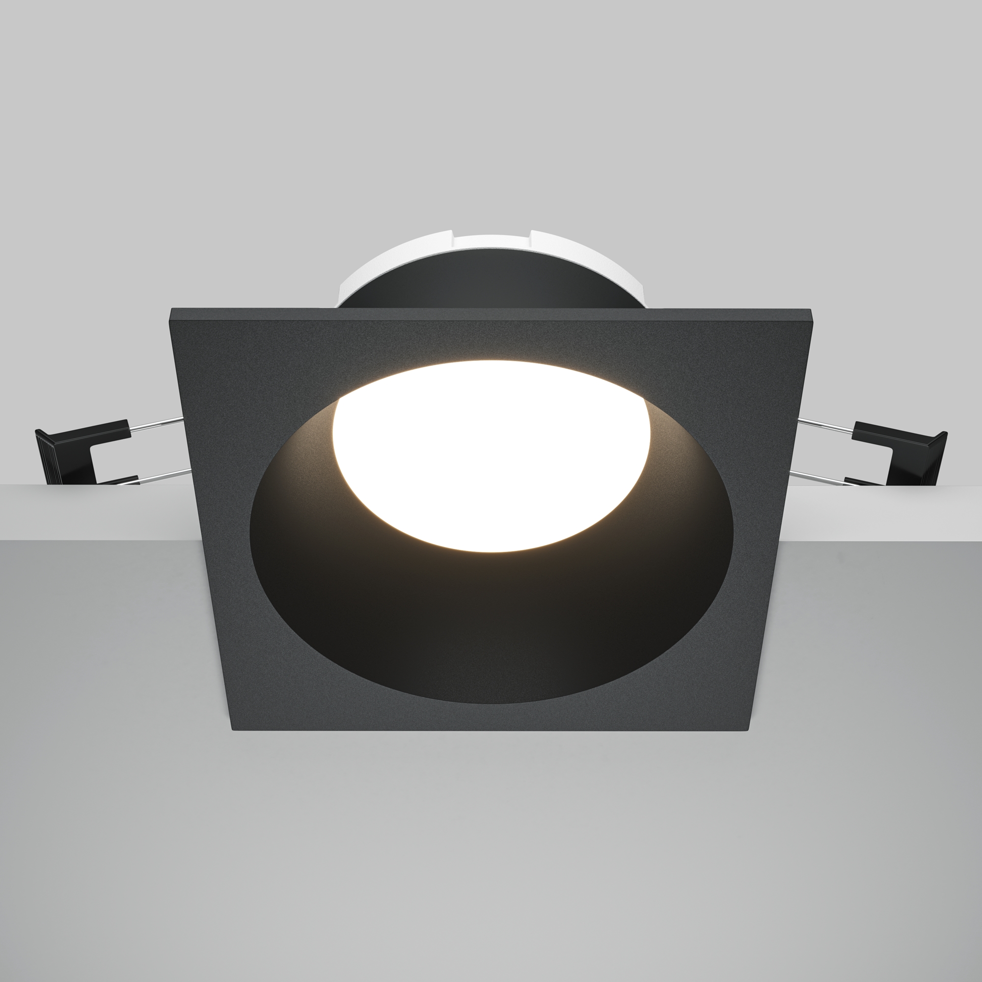 Встраиваемый светильник Share GX53 x 12 Вт IP 44 Встраиваемый светильник Technical DL126-GX53-SQ-B — изображение 3