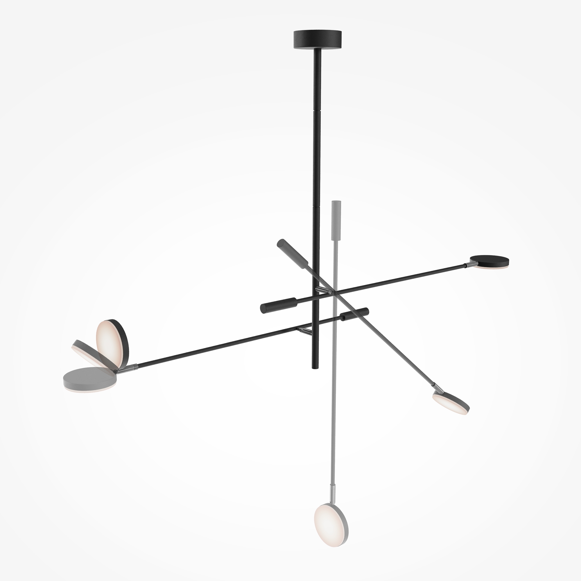 Потолочный светильник Fad 3000К 15Вт Потолочный светильник Maytoni MOD070CL-L15B3K1 — изображение 3